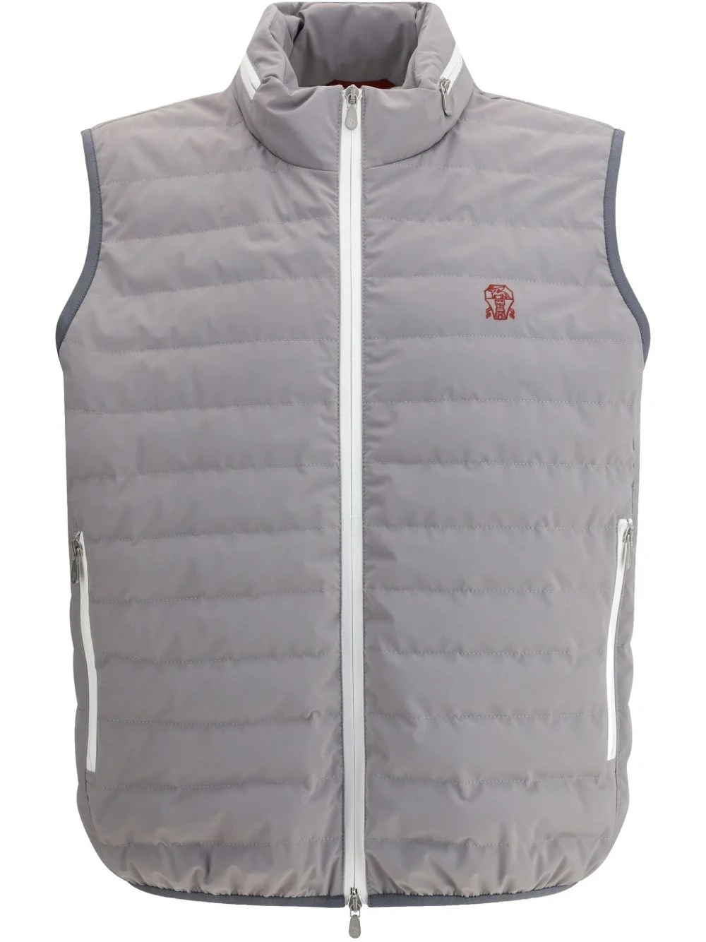quilted gilet - 1