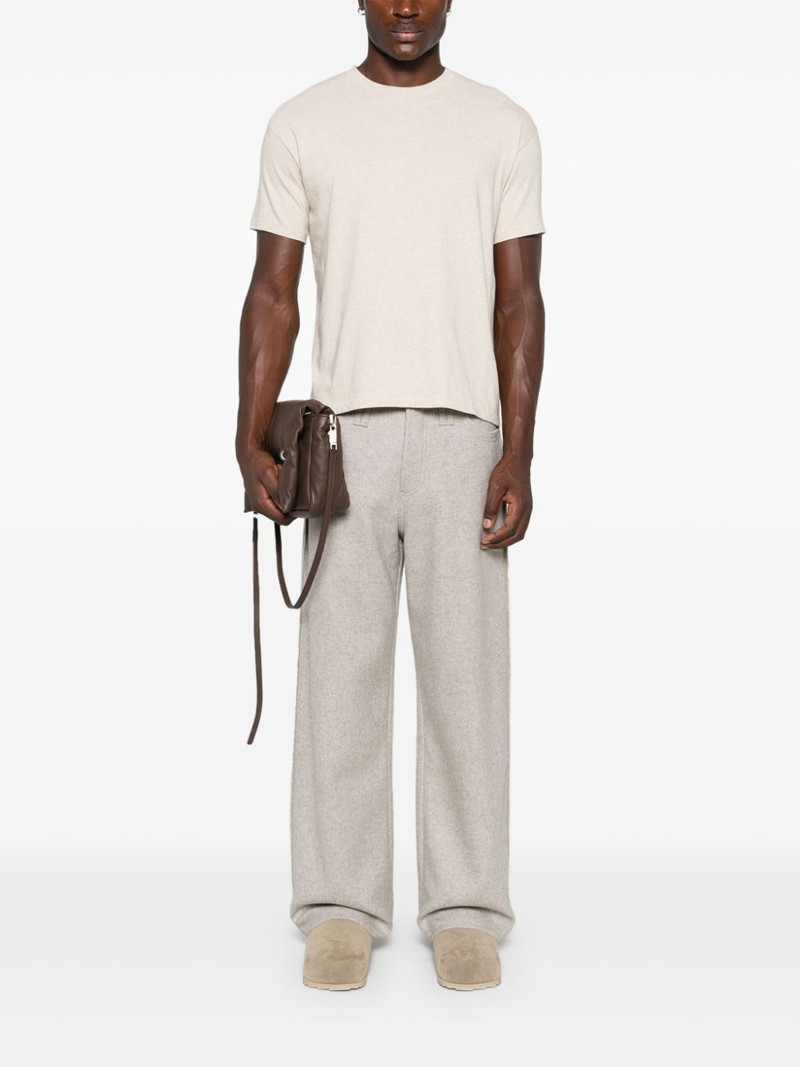 AURALEE seamless crew-neck T-shirt outlook