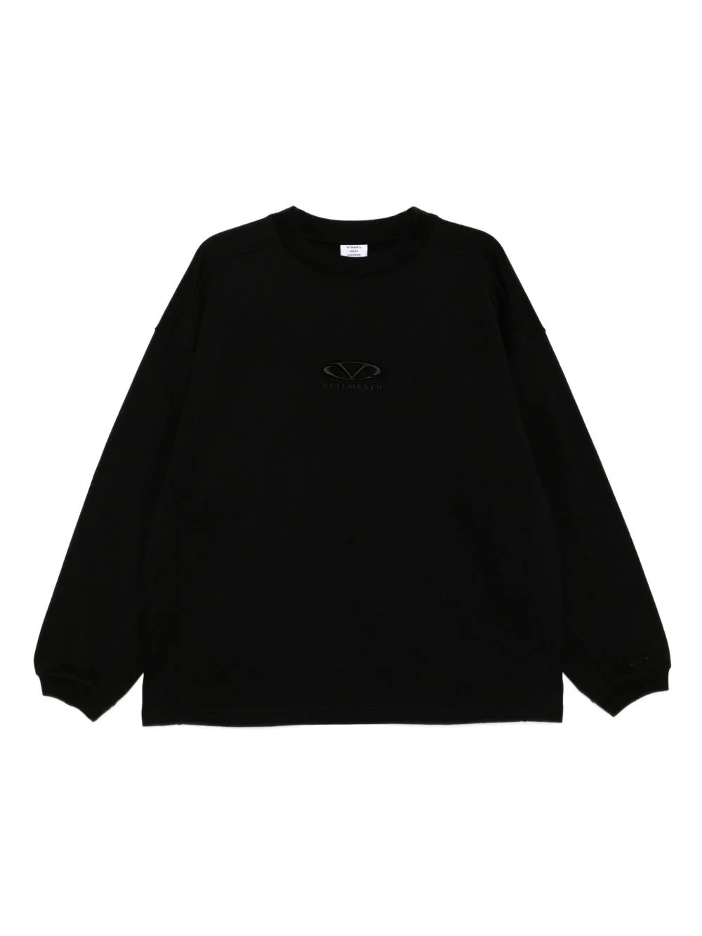 oval logo hoodie - 1