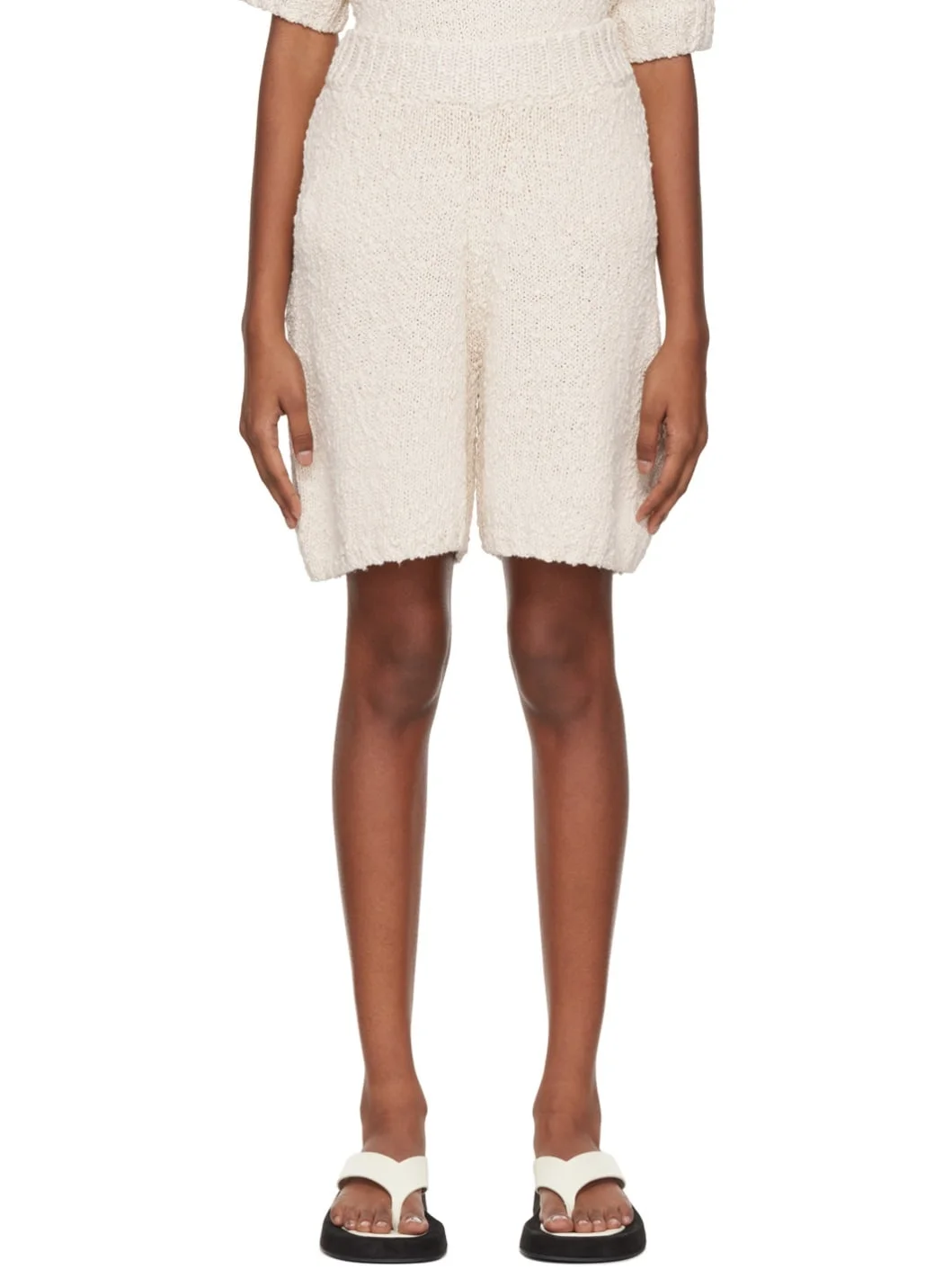 Off-White Pivot Shorts - 1