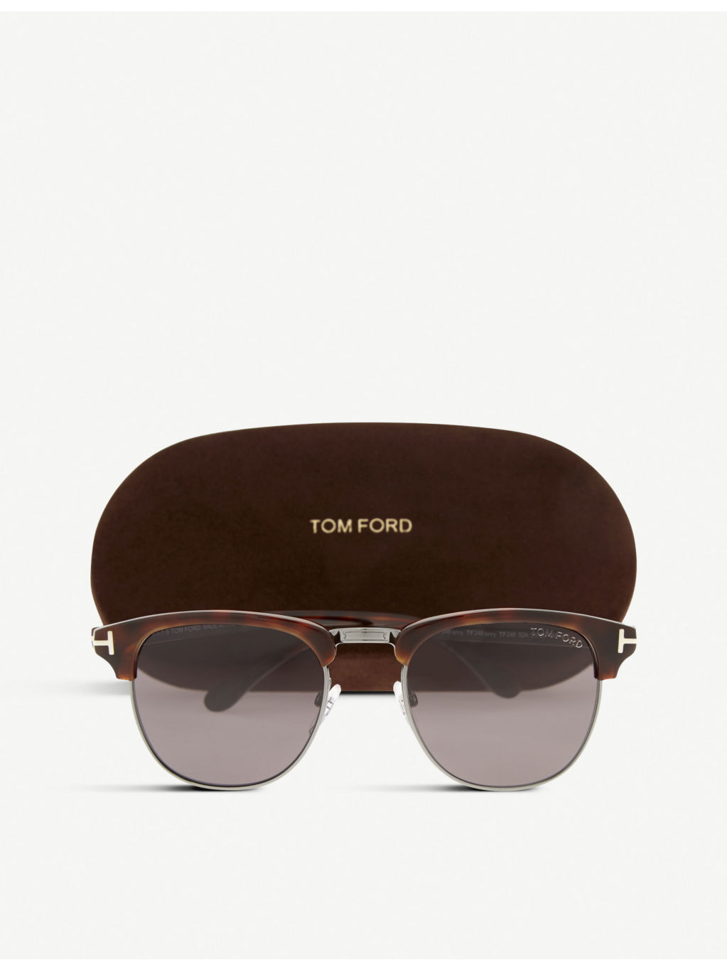 Henry square half-frame sunglasses - 5