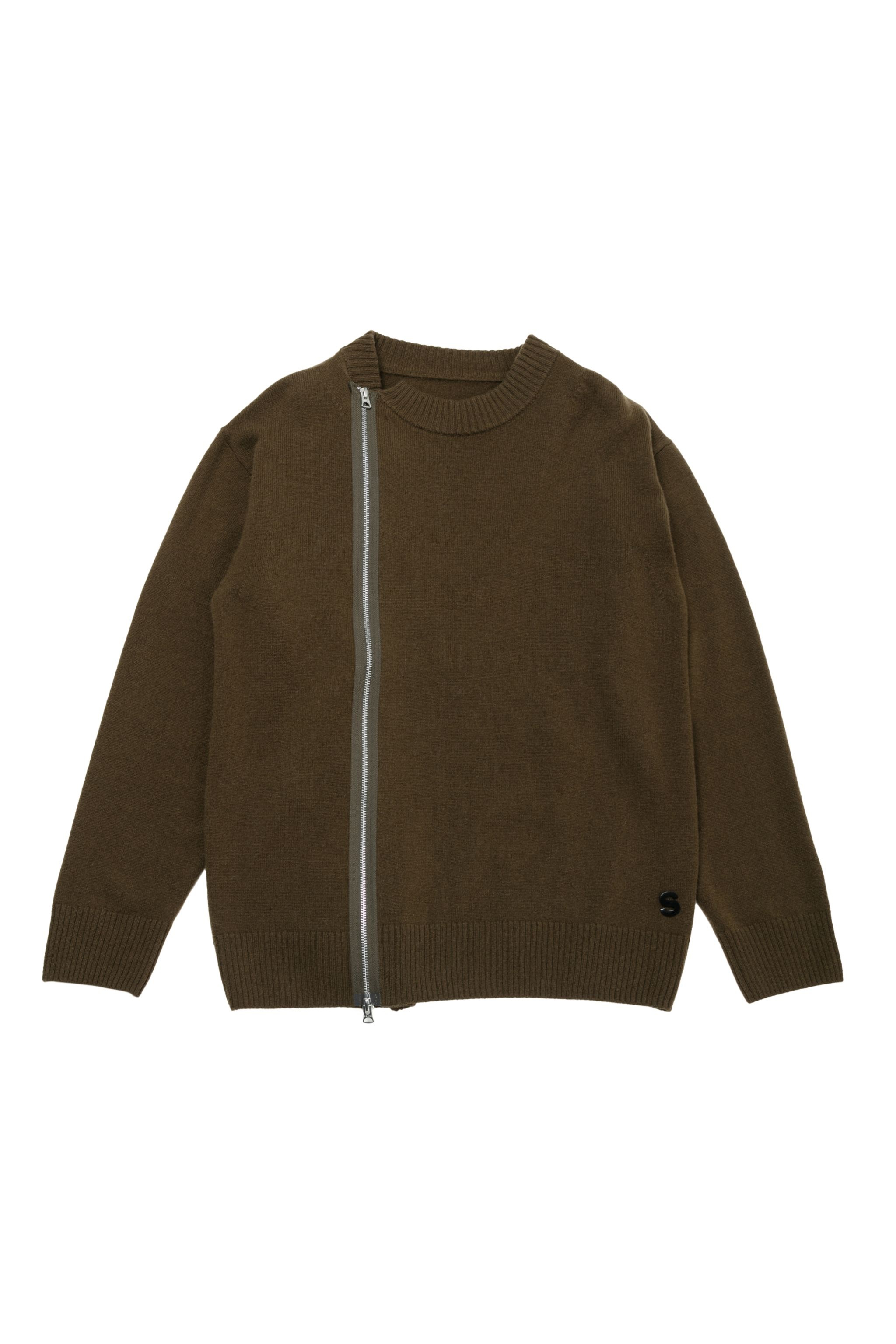 s Wool Knit Blouson - 1