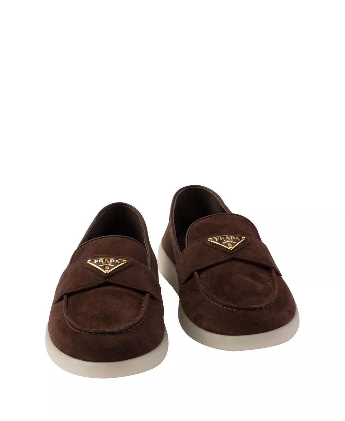 Women's Suede Leather Loafers - 6