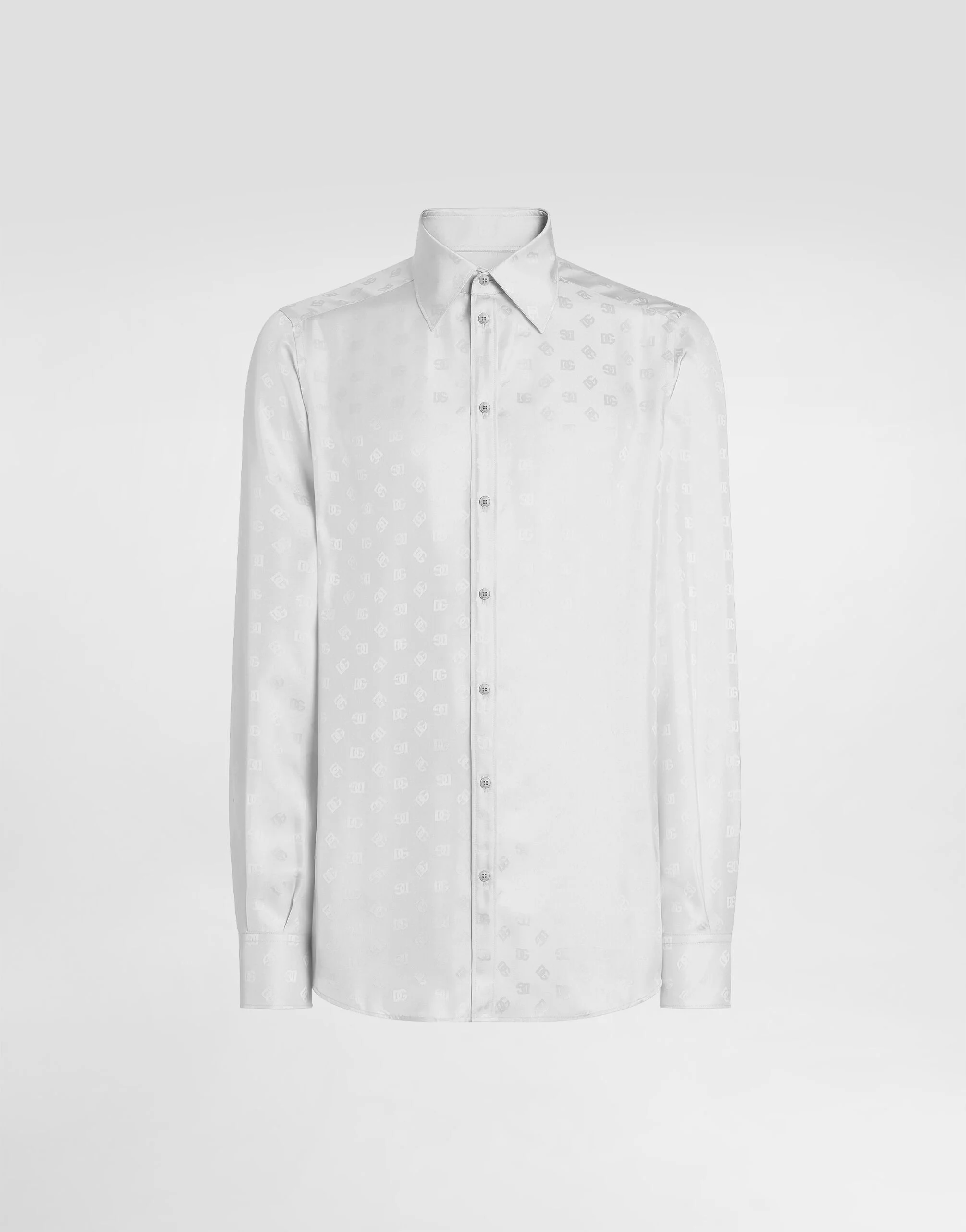 DG logo martini shirt in jacquard - 1