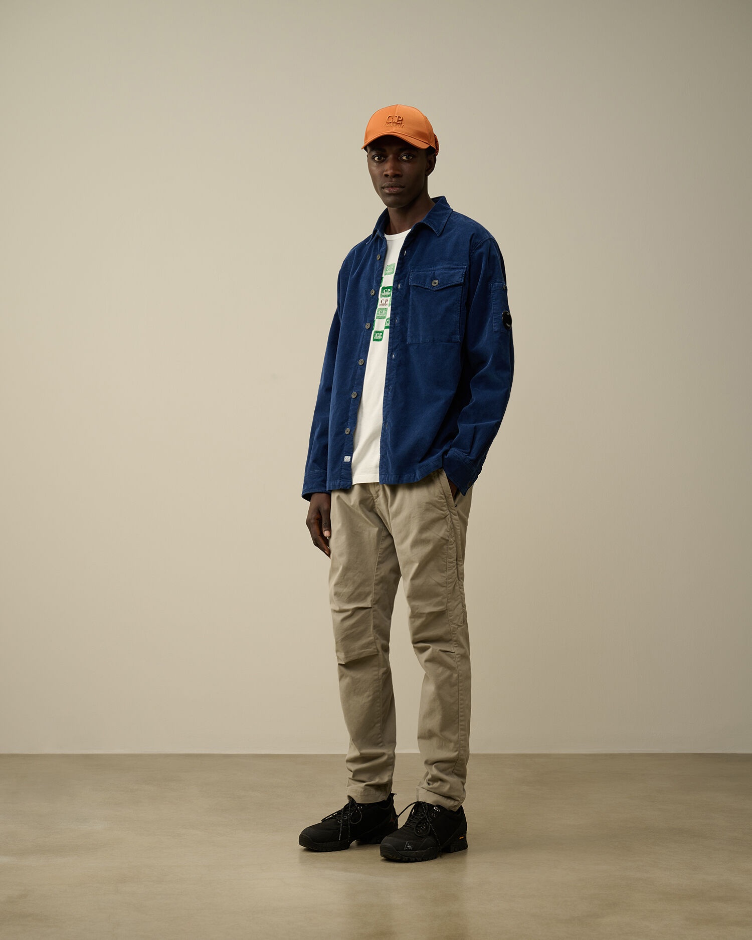 Corduroy Lens Buttoned Shirt - 6