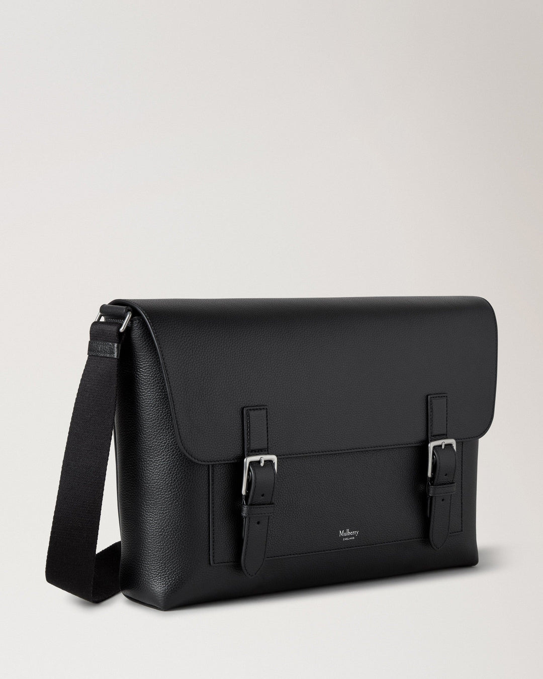 Chiltern Crossbody Messenger Black Small Classic Grain - 3