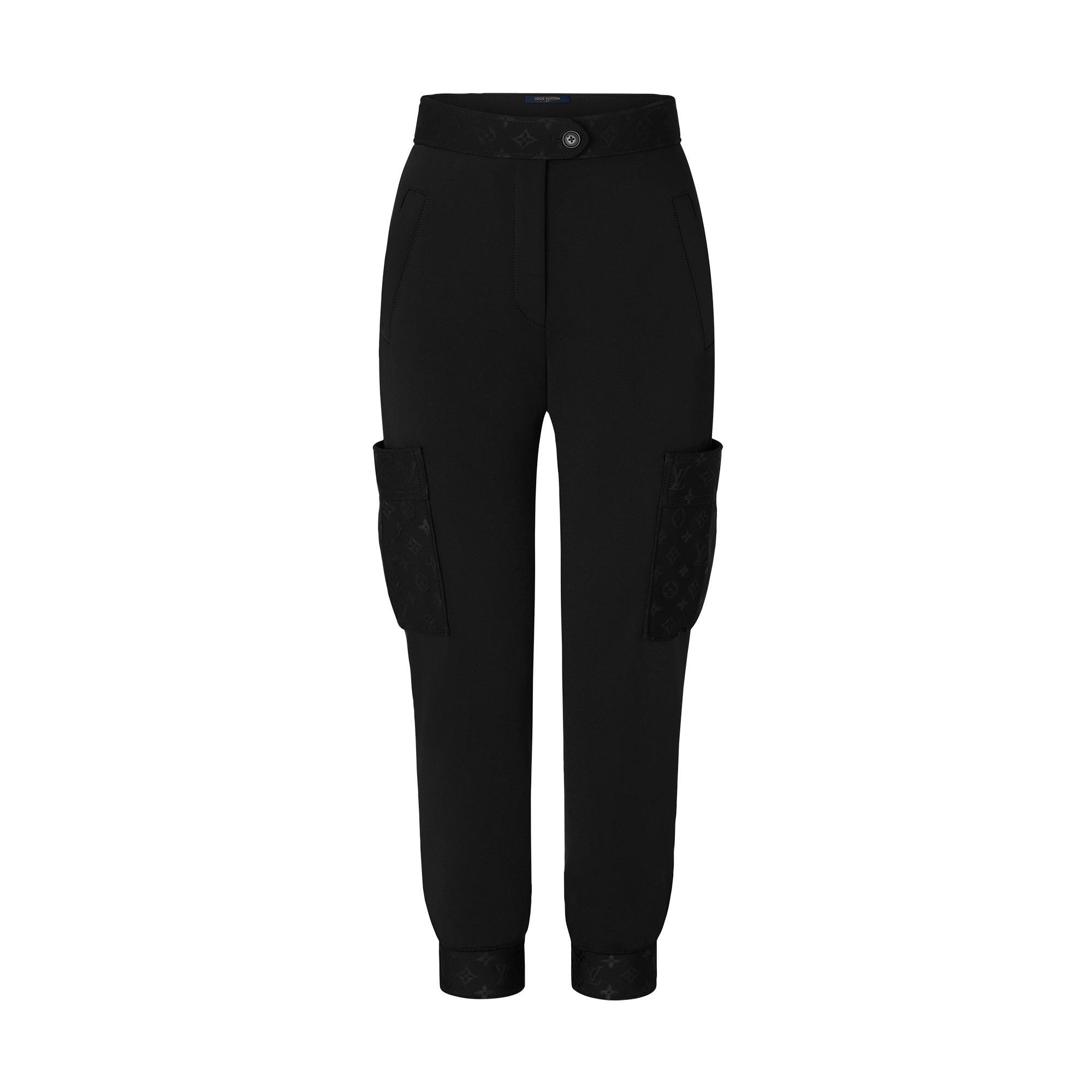 Monogram Detail Cargo Pants - 1