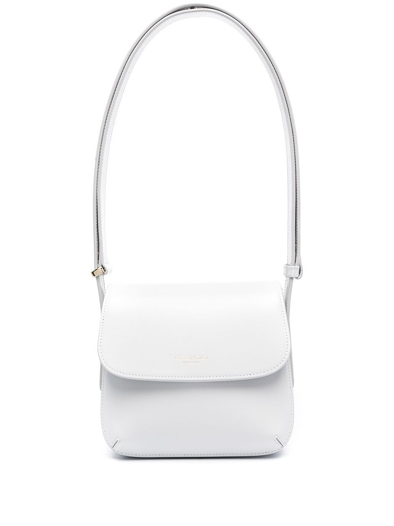 leather single-handle shoulder bag 1