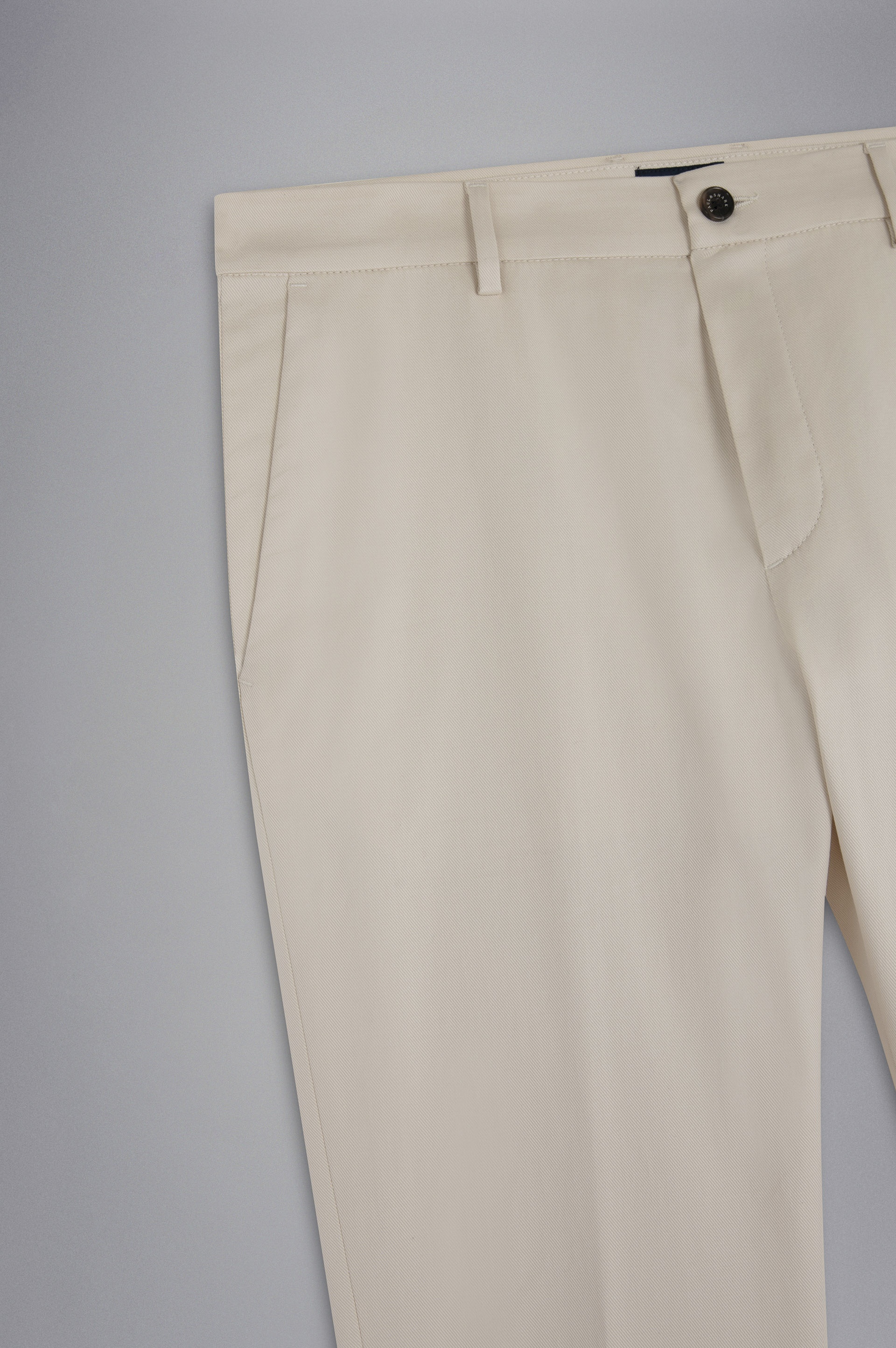 COTTON STRETCH CHINO TROUSERS - 5