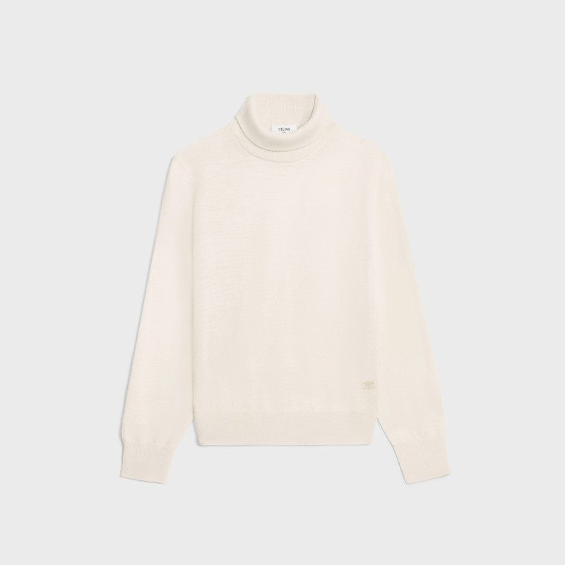 turtleneck sweater in fine wool 1
