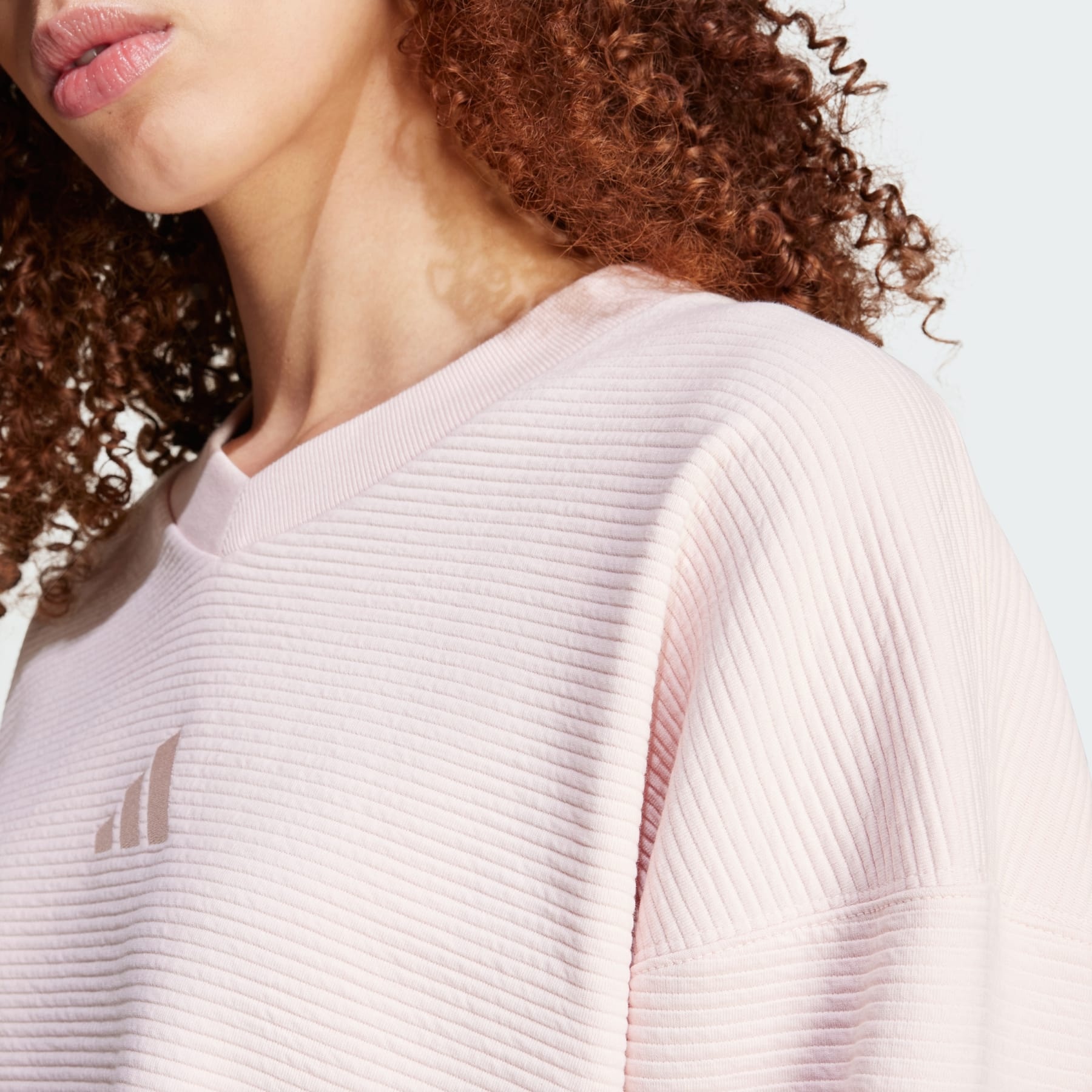 ALL SZN Ribbed V-Neck Sweatshirt - 5