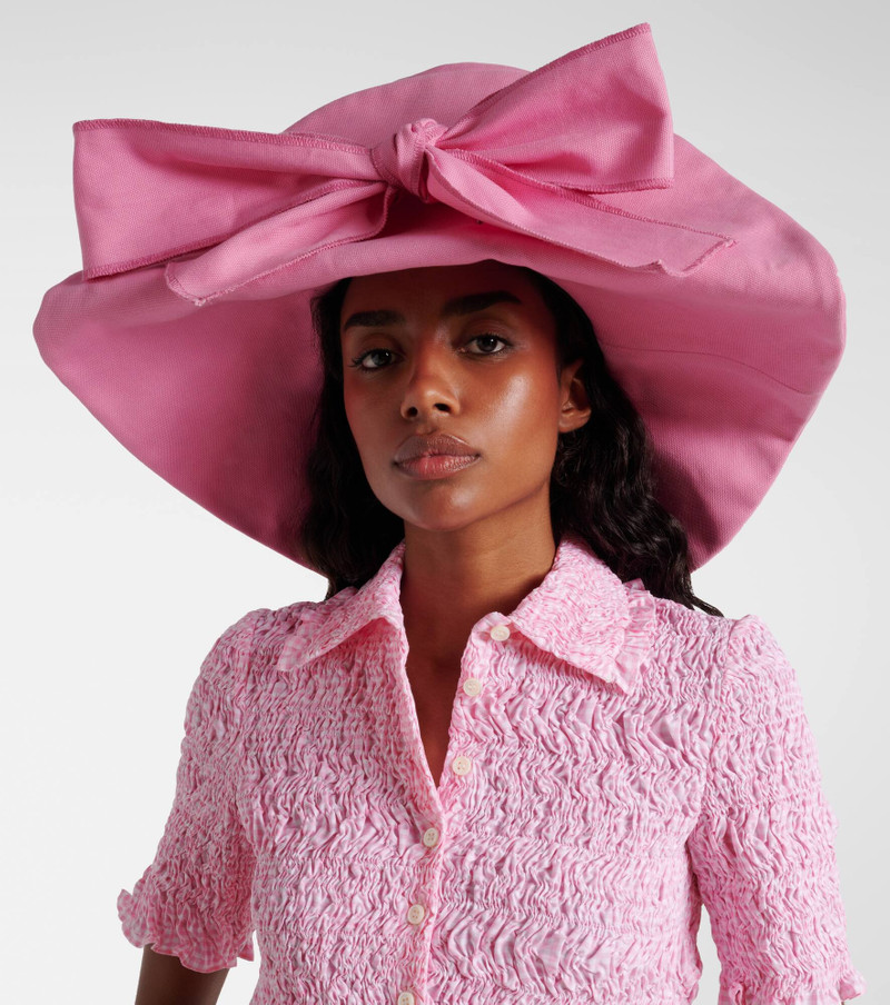 Miu Miu Cotton canvas hat outlook