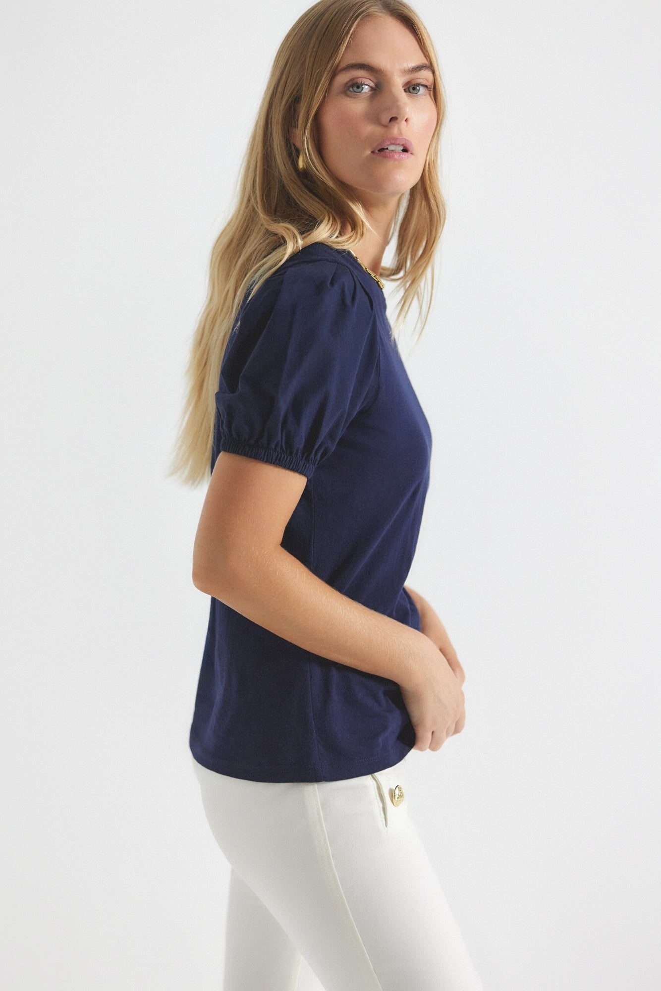 EVA PUFF SLEEVE T - 4