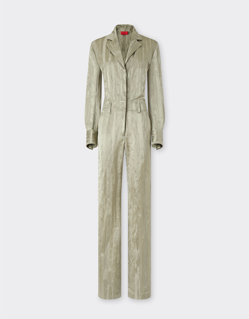 Striped jacquard jumpsuit 1