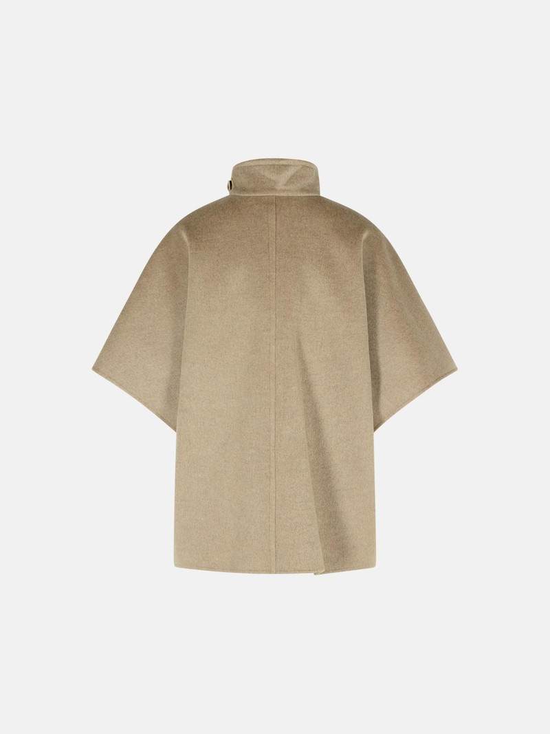 Max Mara 'DERRIK' BEIGE CASHMERE CAPE outlook