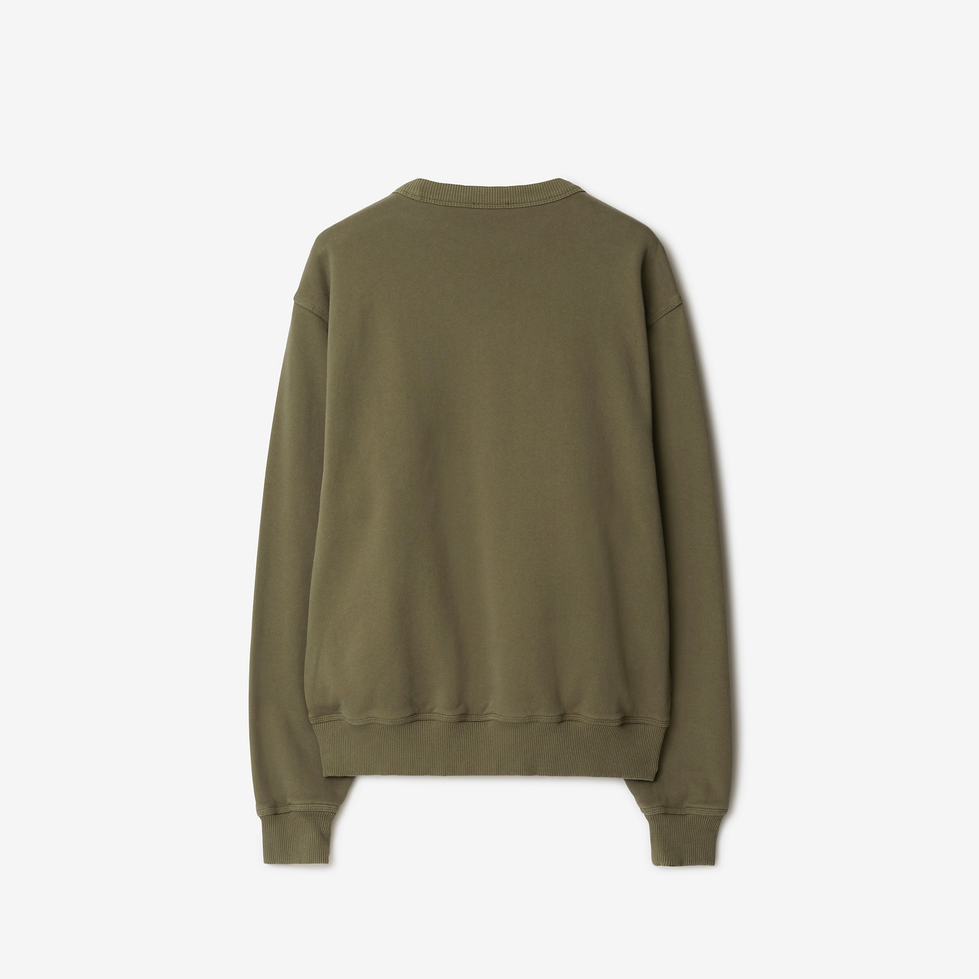 Oak Leaf Crest Cotton Sweatshirt - 5