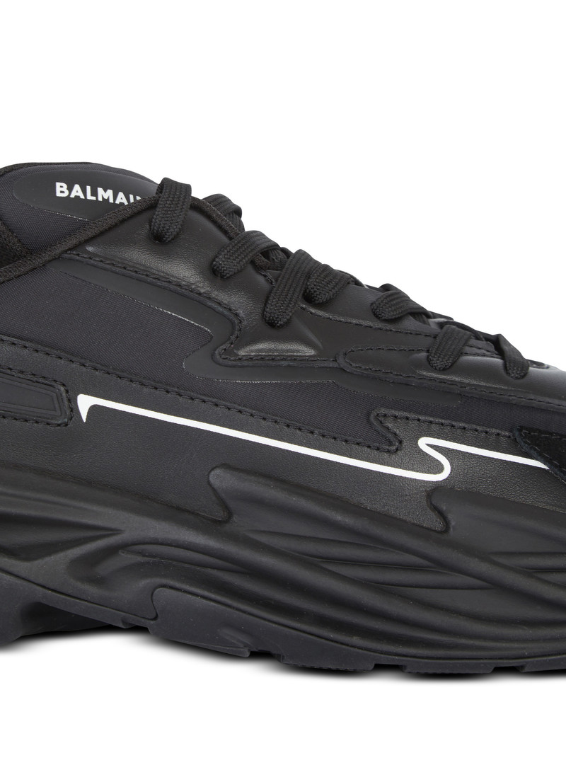 Run-Row leather trainers 6