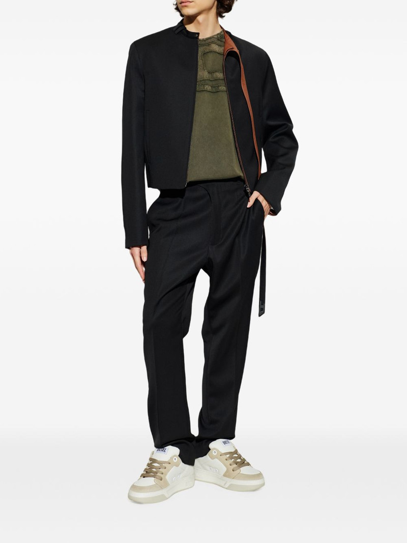 panelled low sneakers 6