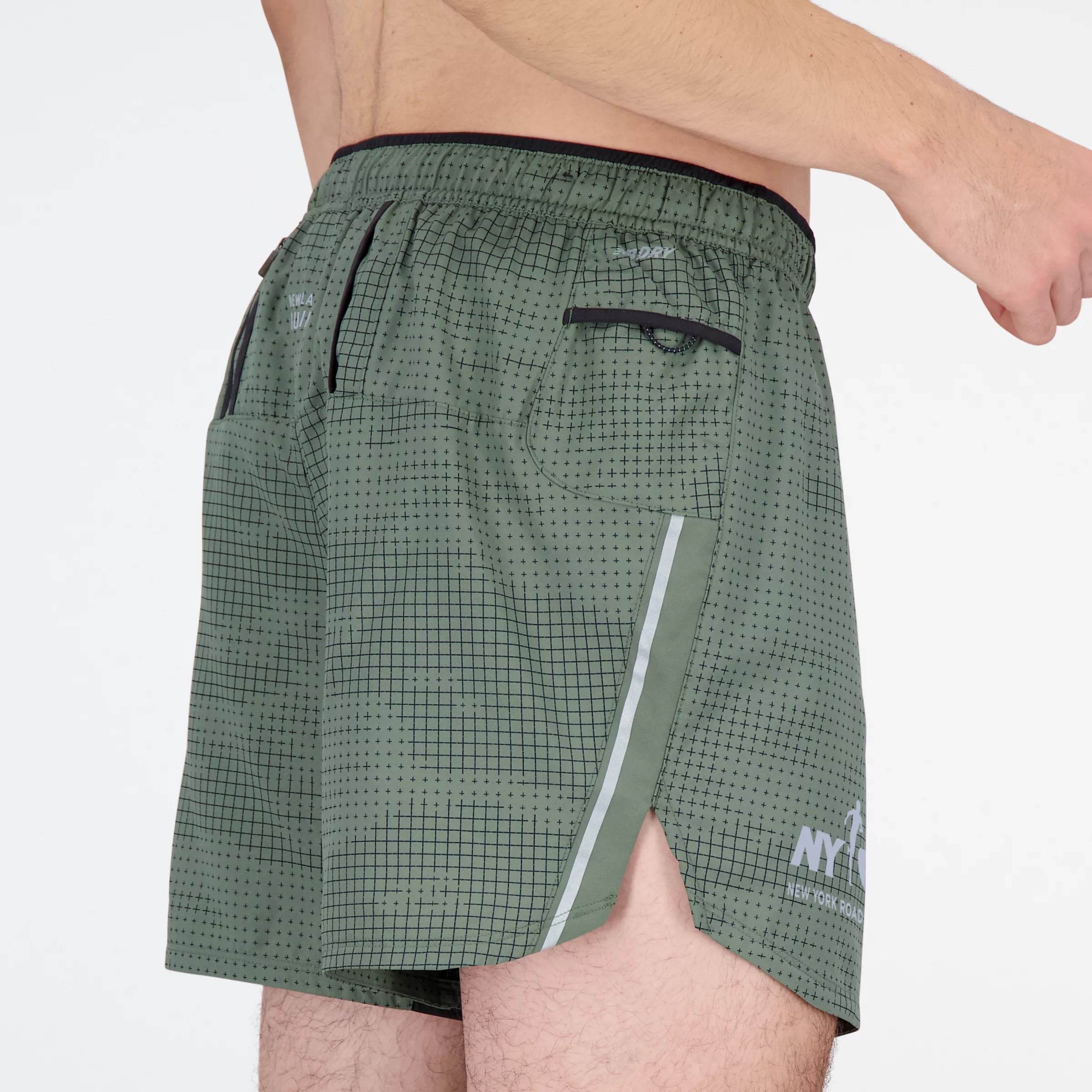 Run For Life Printed Impact Run 5 Inch Short - 7