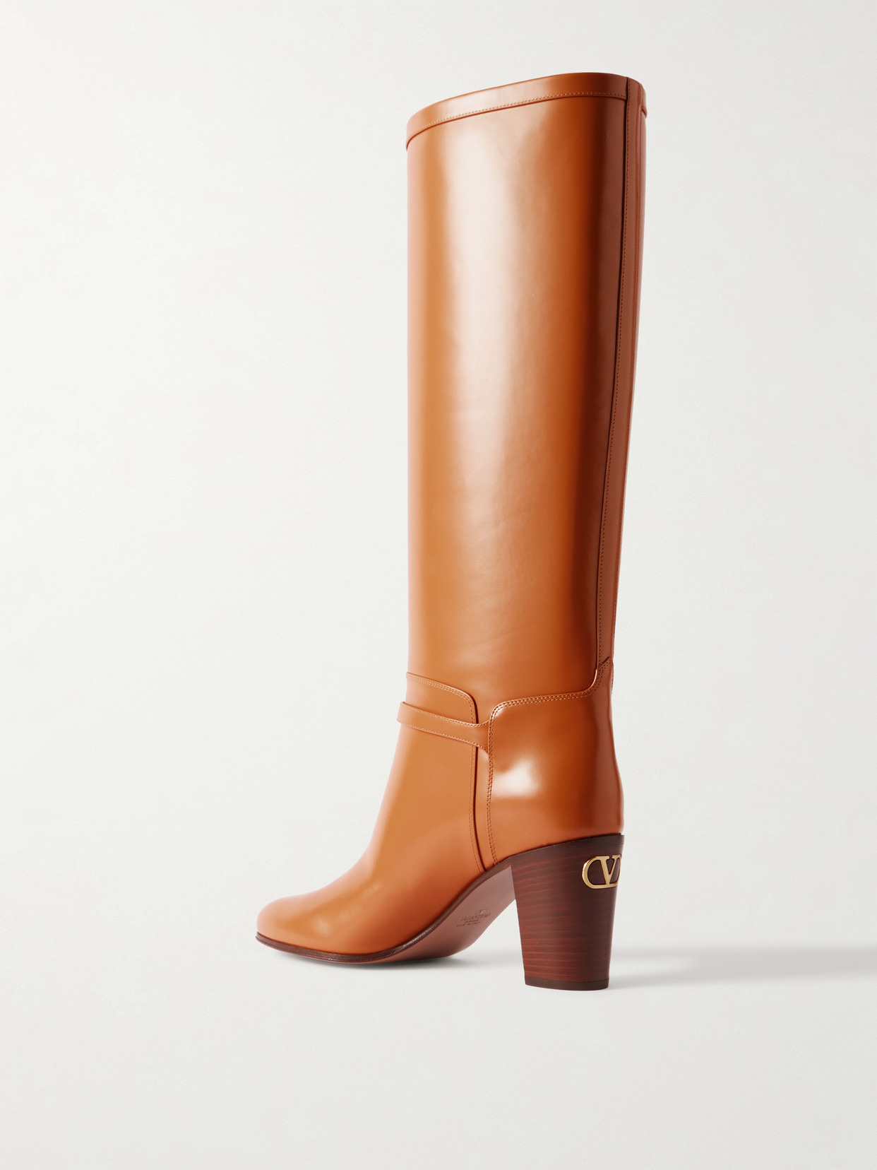 Pattie 75 Buckle-embellished Leather Boots - 3