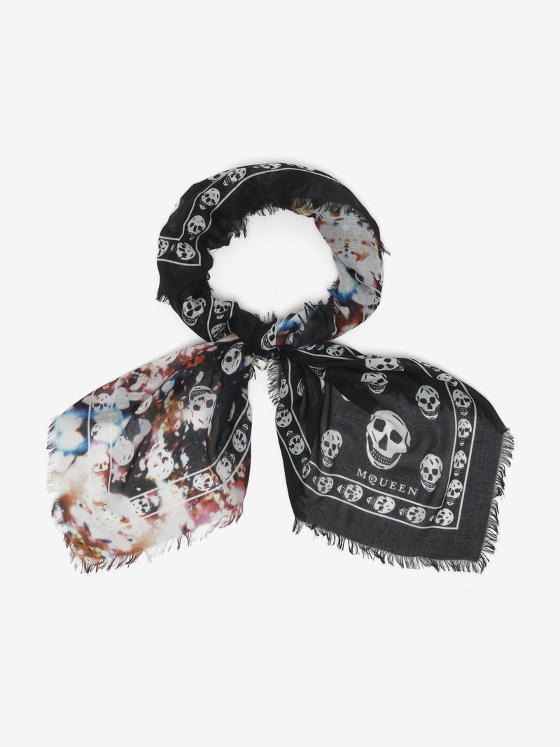 Confetti Skull Scarf 1