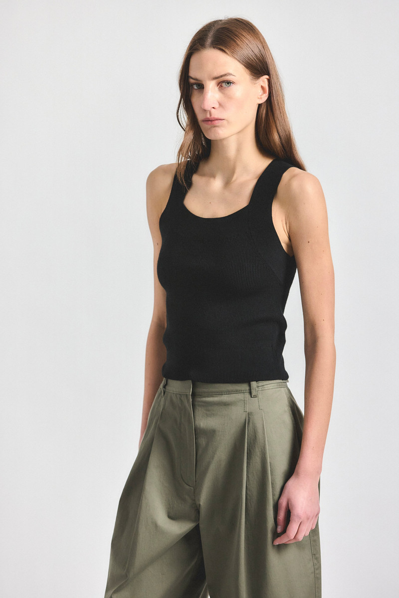 DAKOTA COMPACT KNIT TANK TOP 1