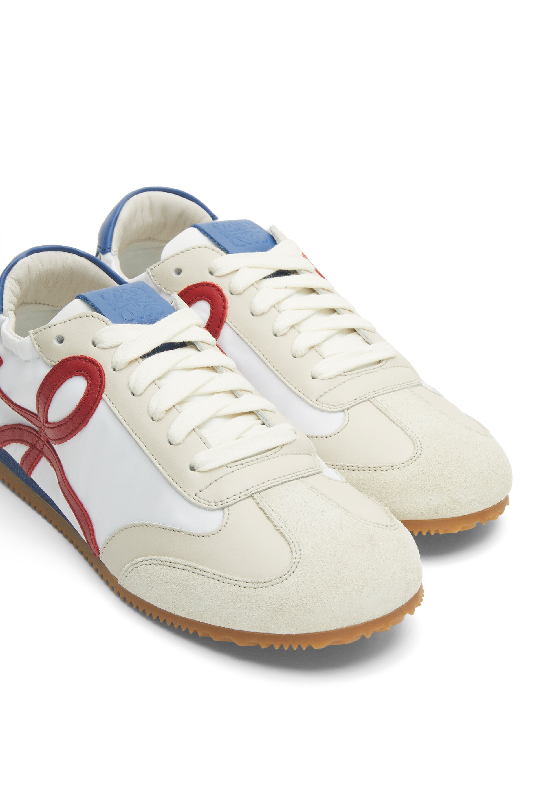 Ballet Runner in nylon and calfskin - 7