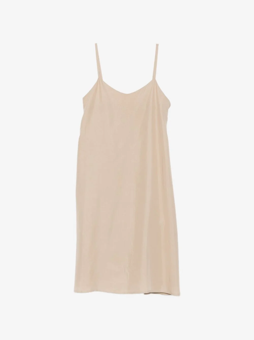 satin-finish V-neck midi dress - 1