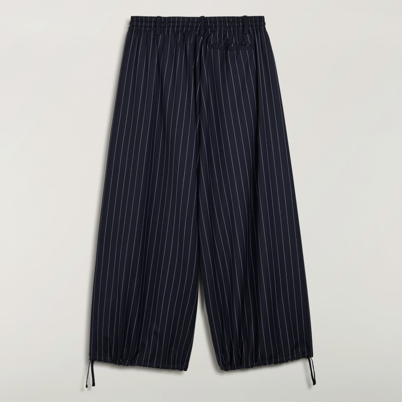 Y-3 REFINED WOOL CROPPED WIDE LEG PANTS 3