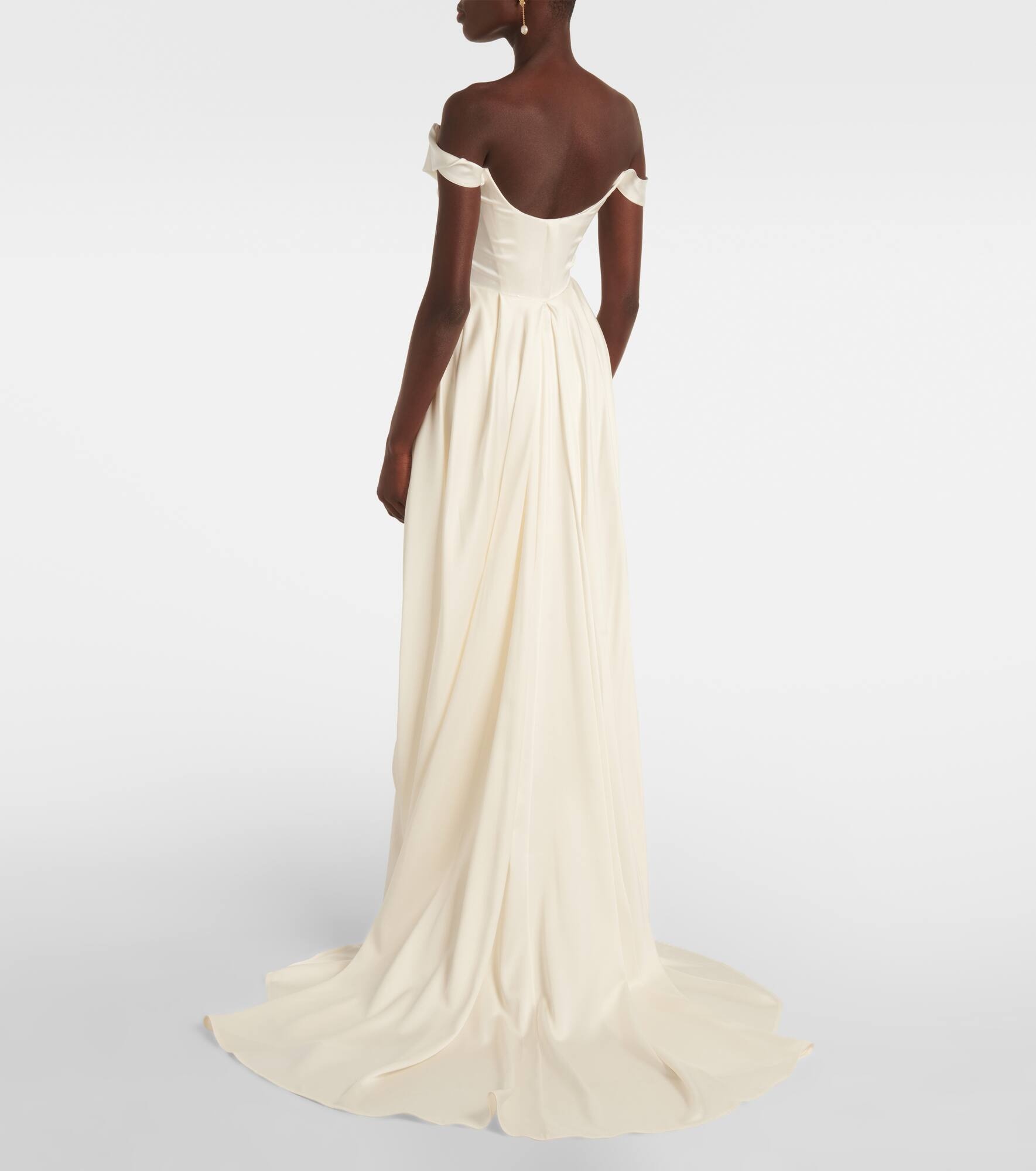 Bridal Nova Grace satin gown - 3