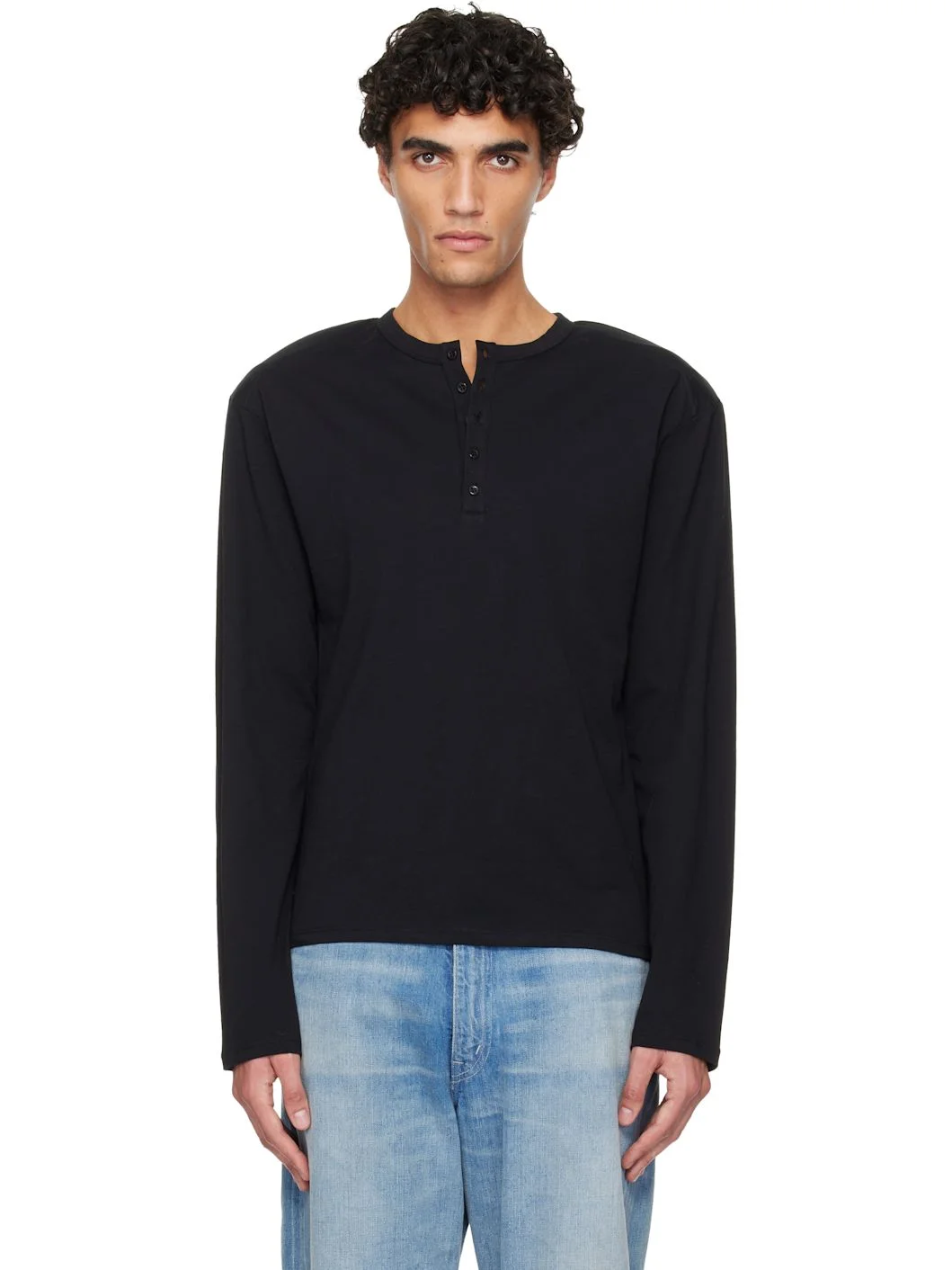 Black Ryno B Henley - 1