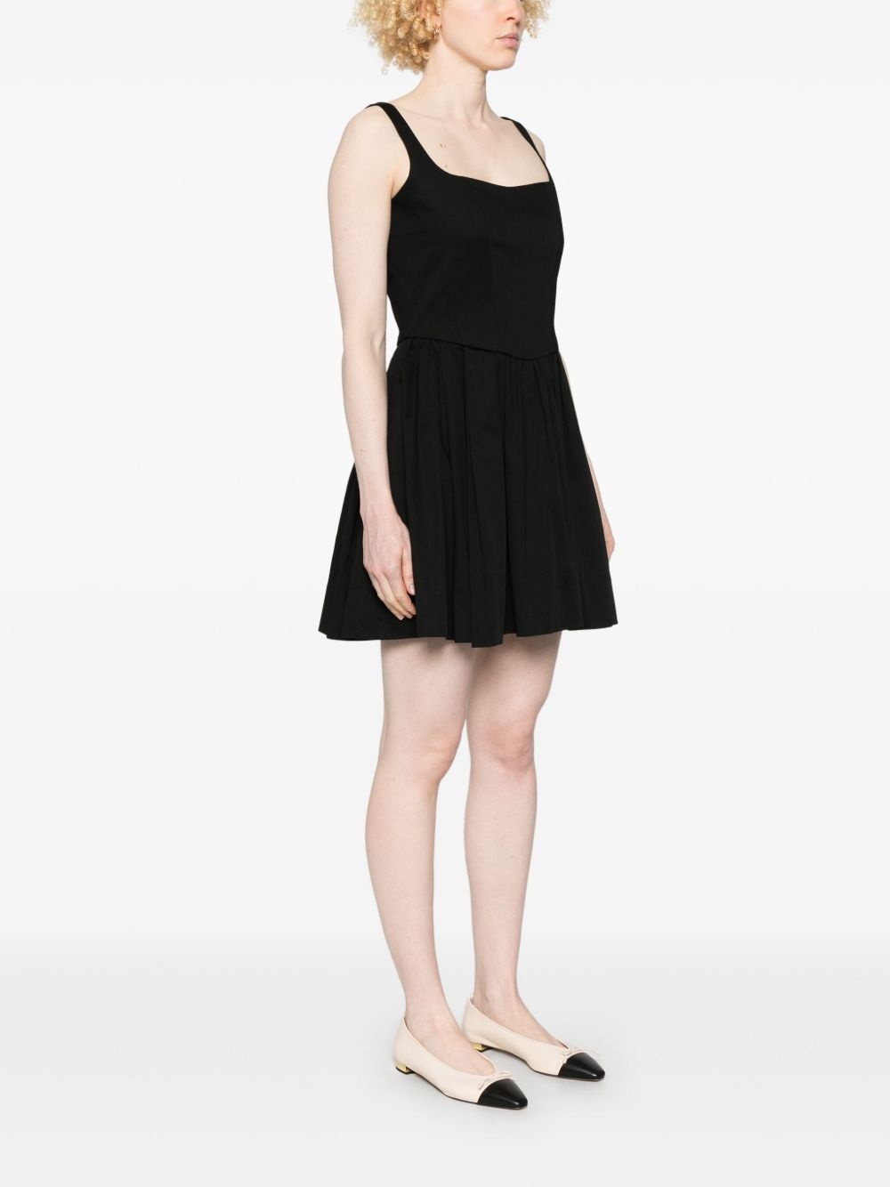 pleated mini dress - 3