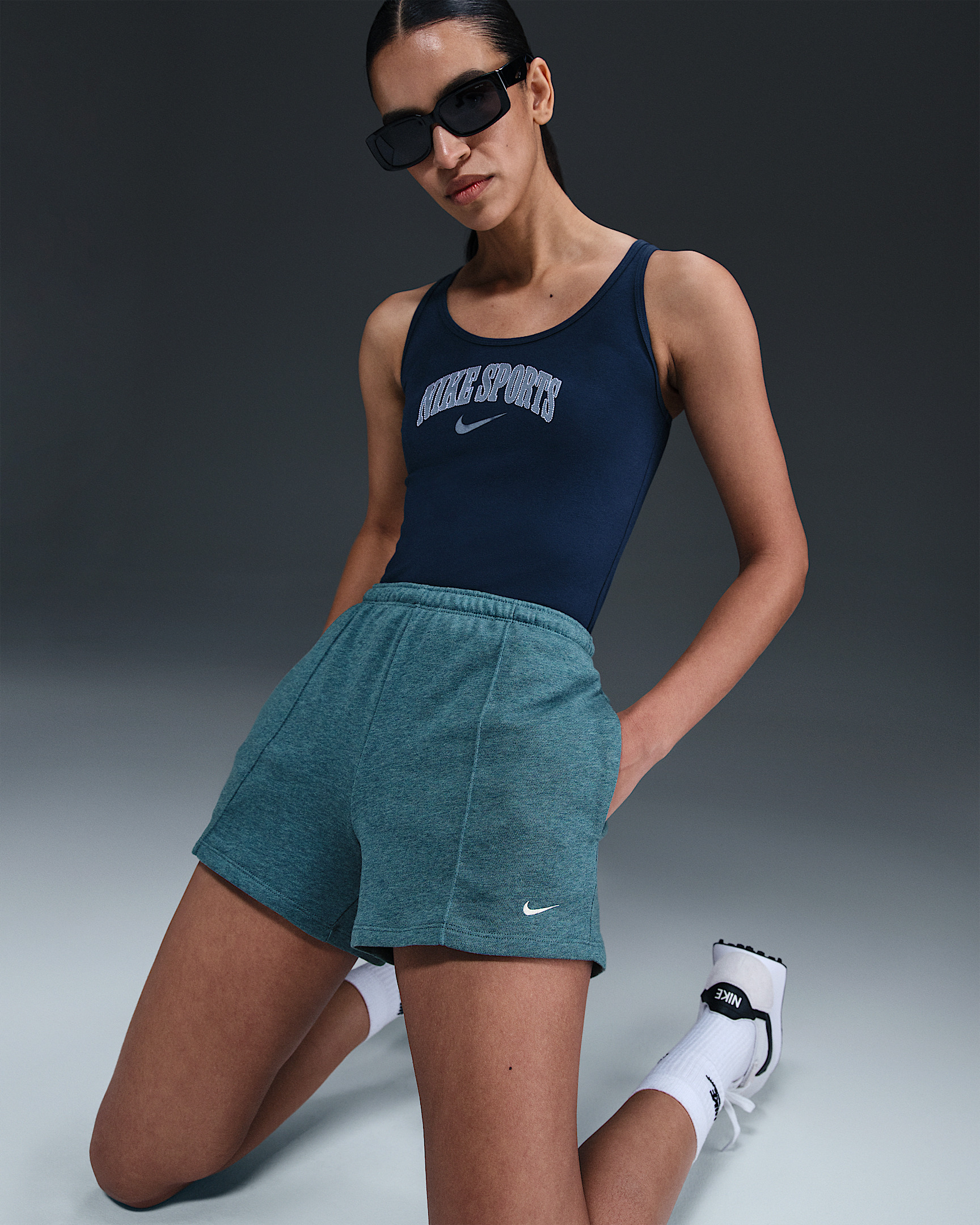 Nike Sportswear Chill Terry Women's Mid-Rise 4" French Terry Shorts - 5