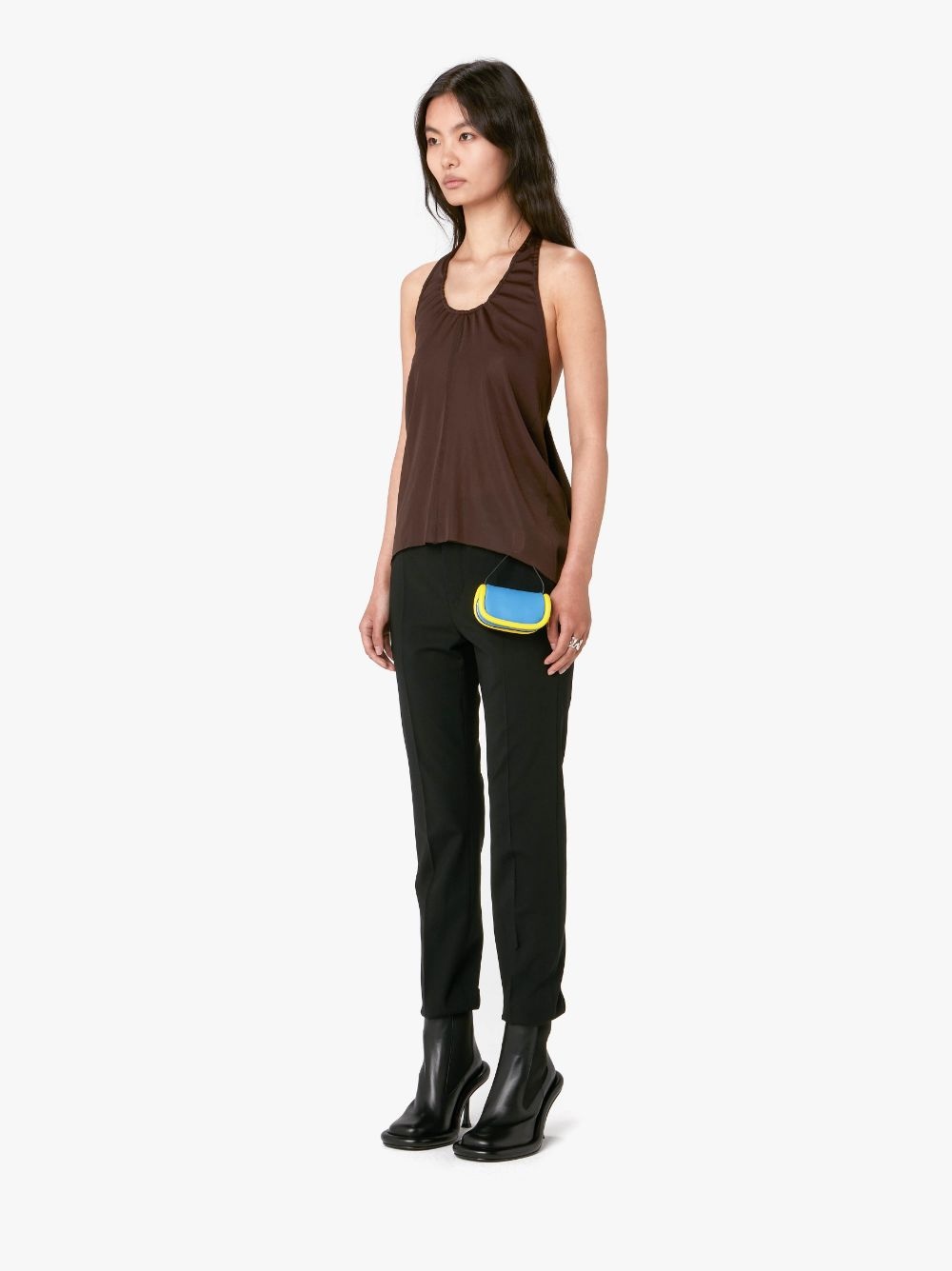 CHELSEA BUMPER-TUBE HEEL BOOTS - 5