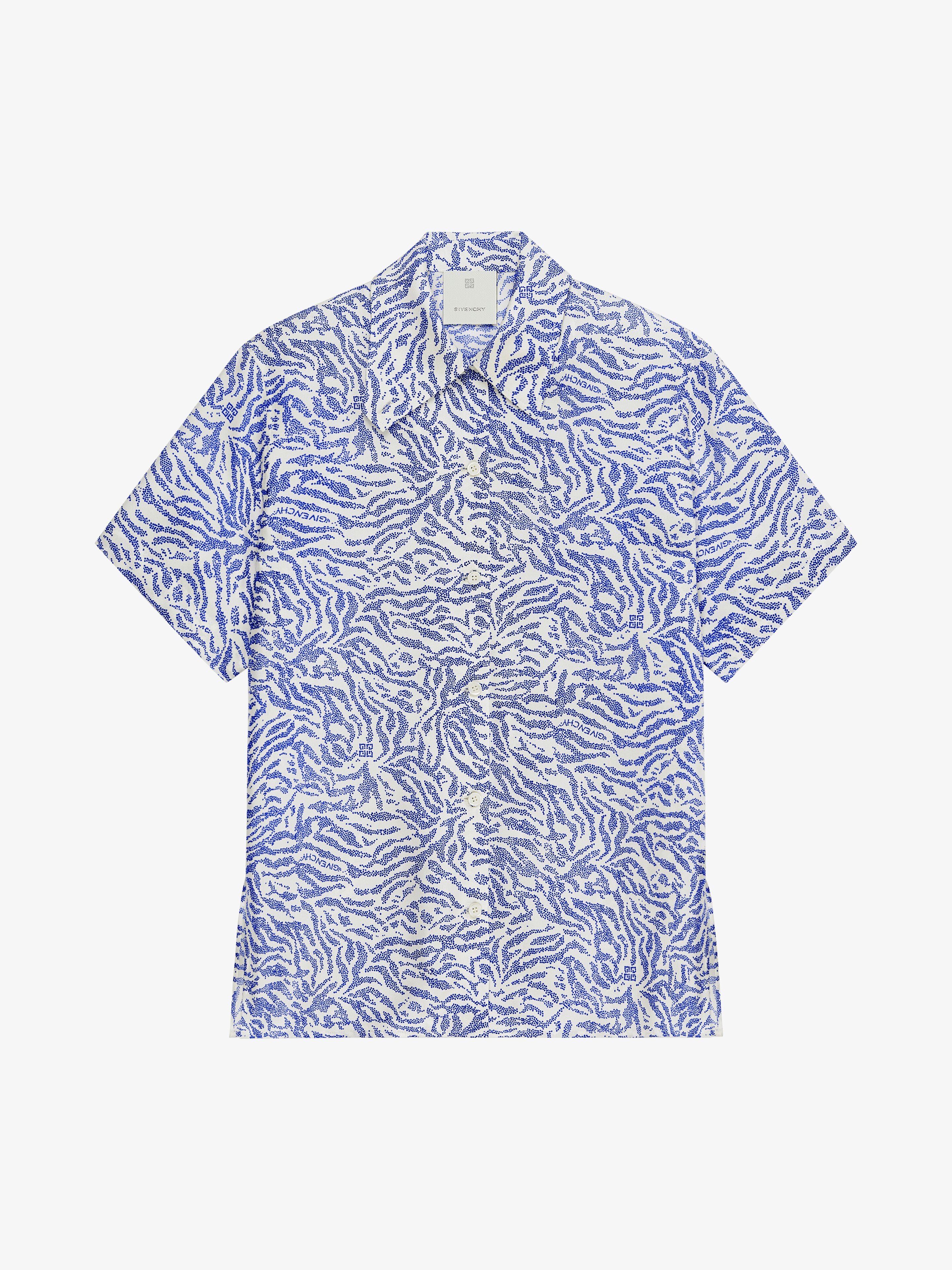SHIRT IN PRINTED SILK - 1