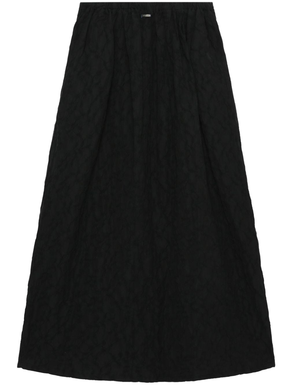 pleated midi skirt - 1