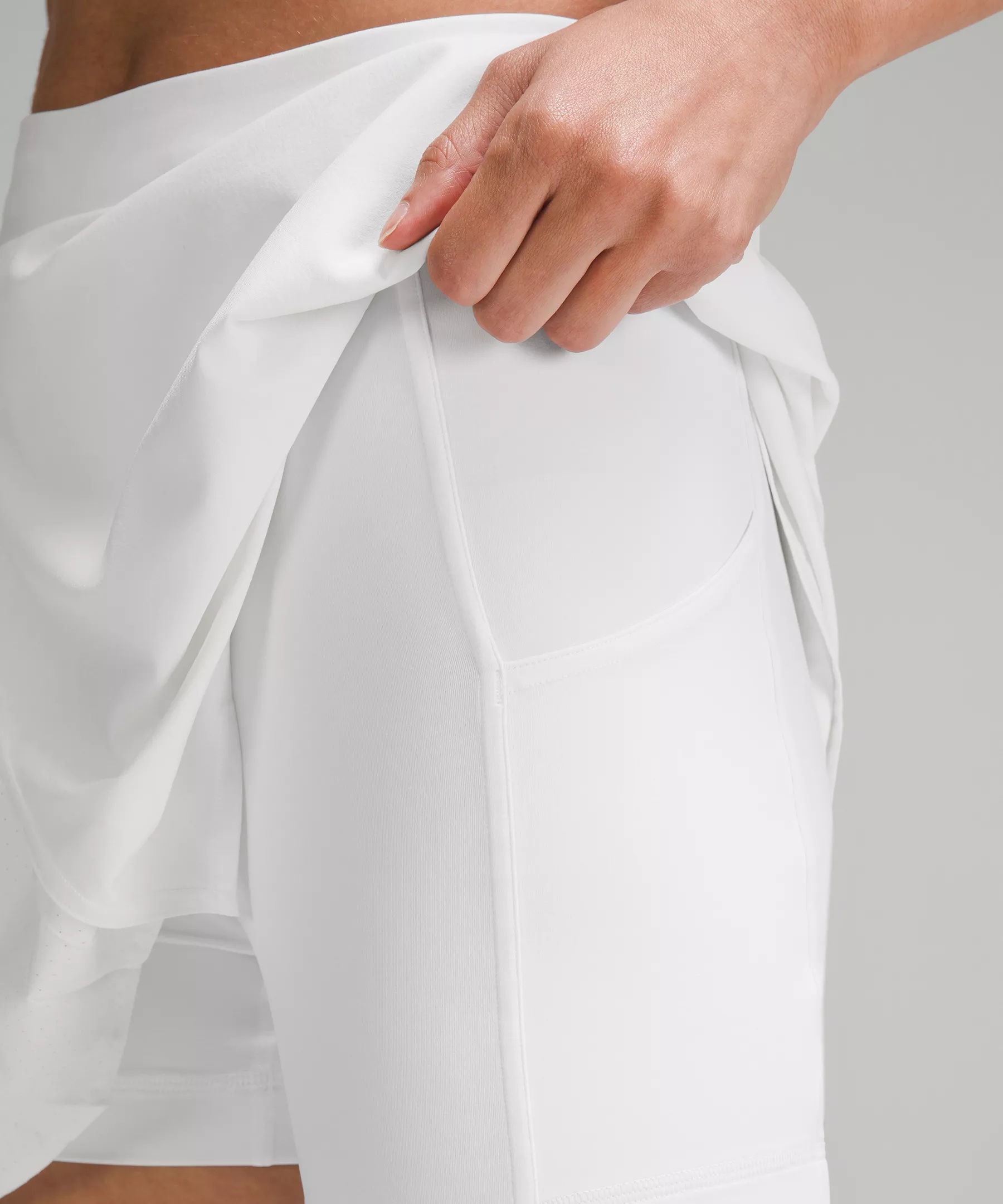Asymmetrical Pleated Tennis Skirt - 6
