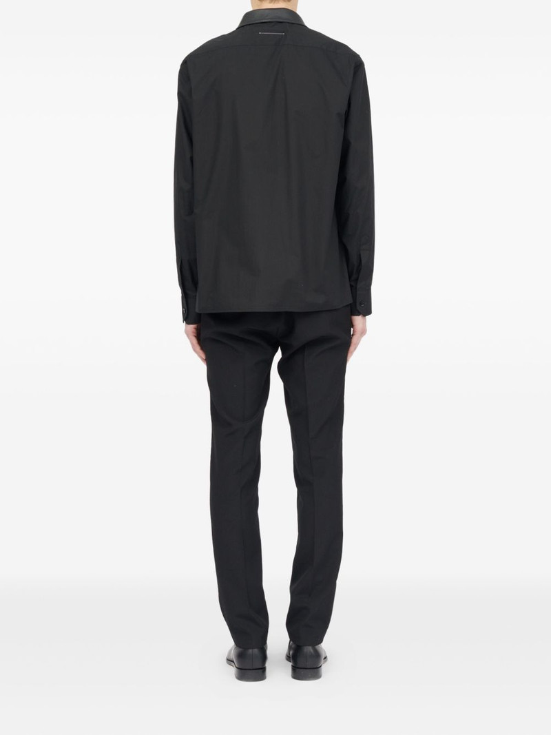 contrast-lapel blazer 5