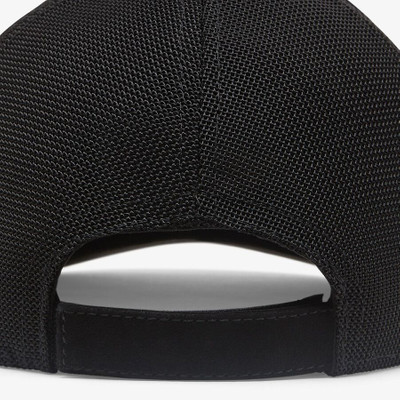 FENDI Black suede baseball cap outlook