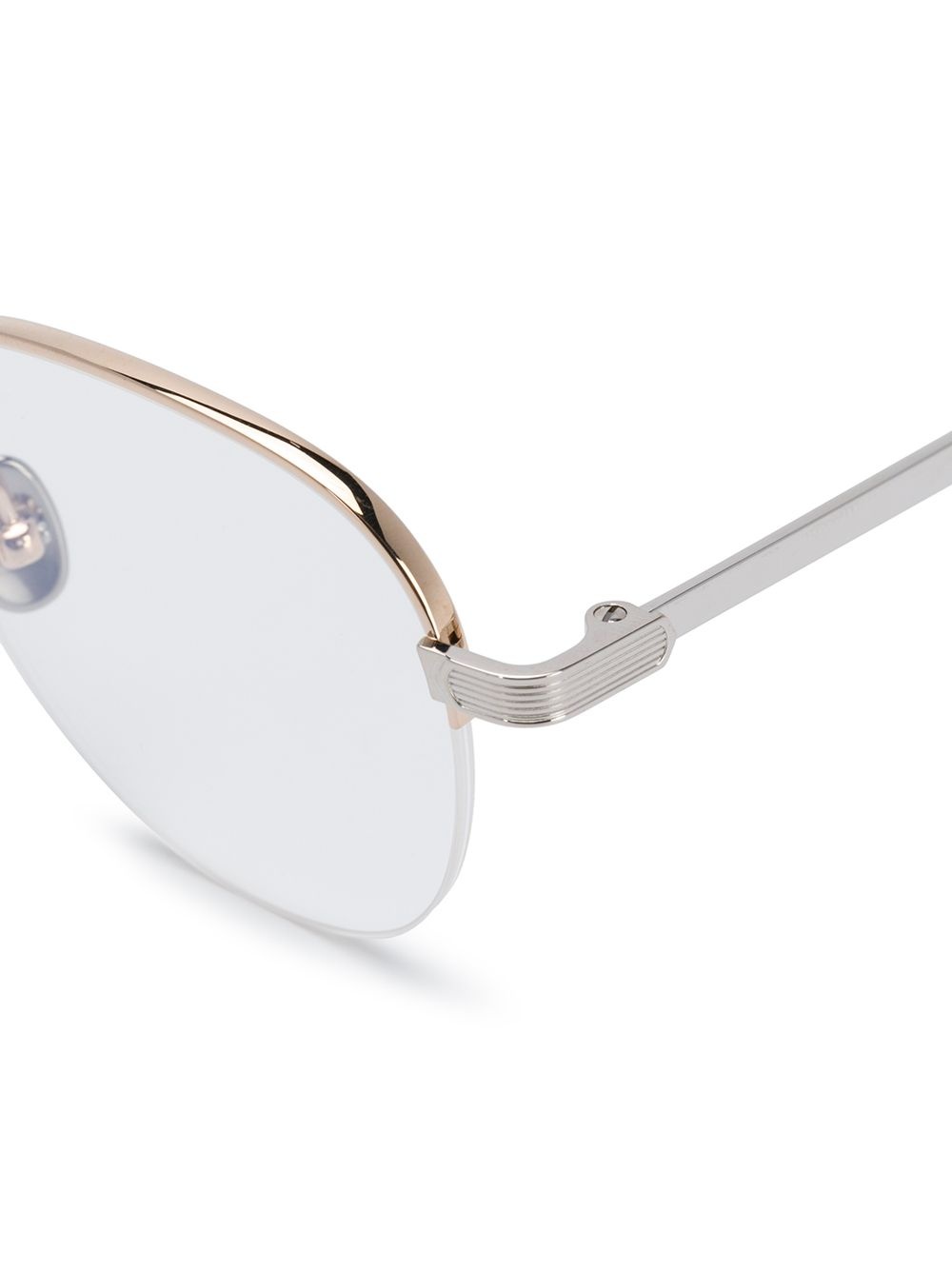 oval frame glasses - 3