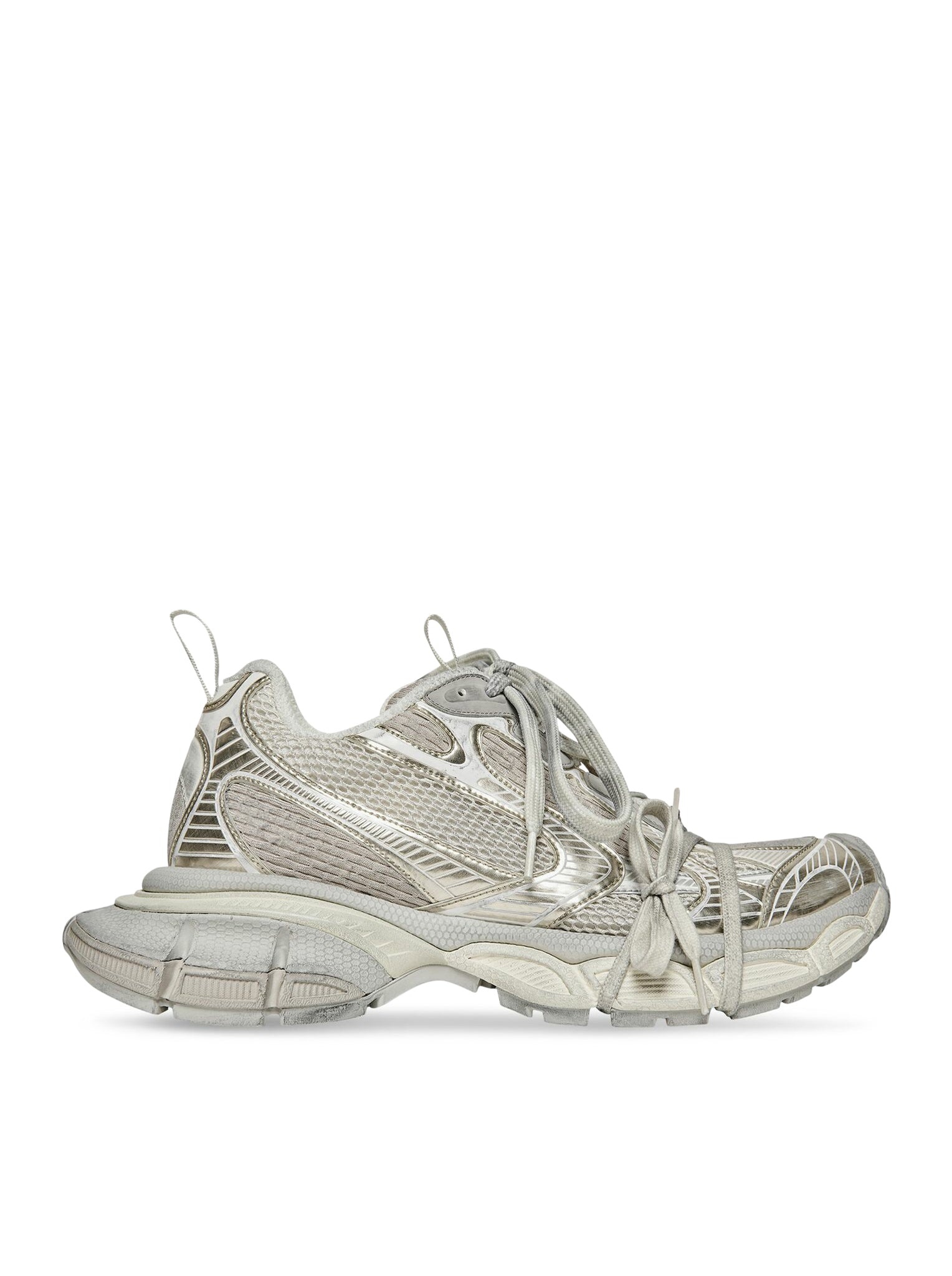 WOMEN`S 3XL SNEAKERS IN OFF WHITE - 1