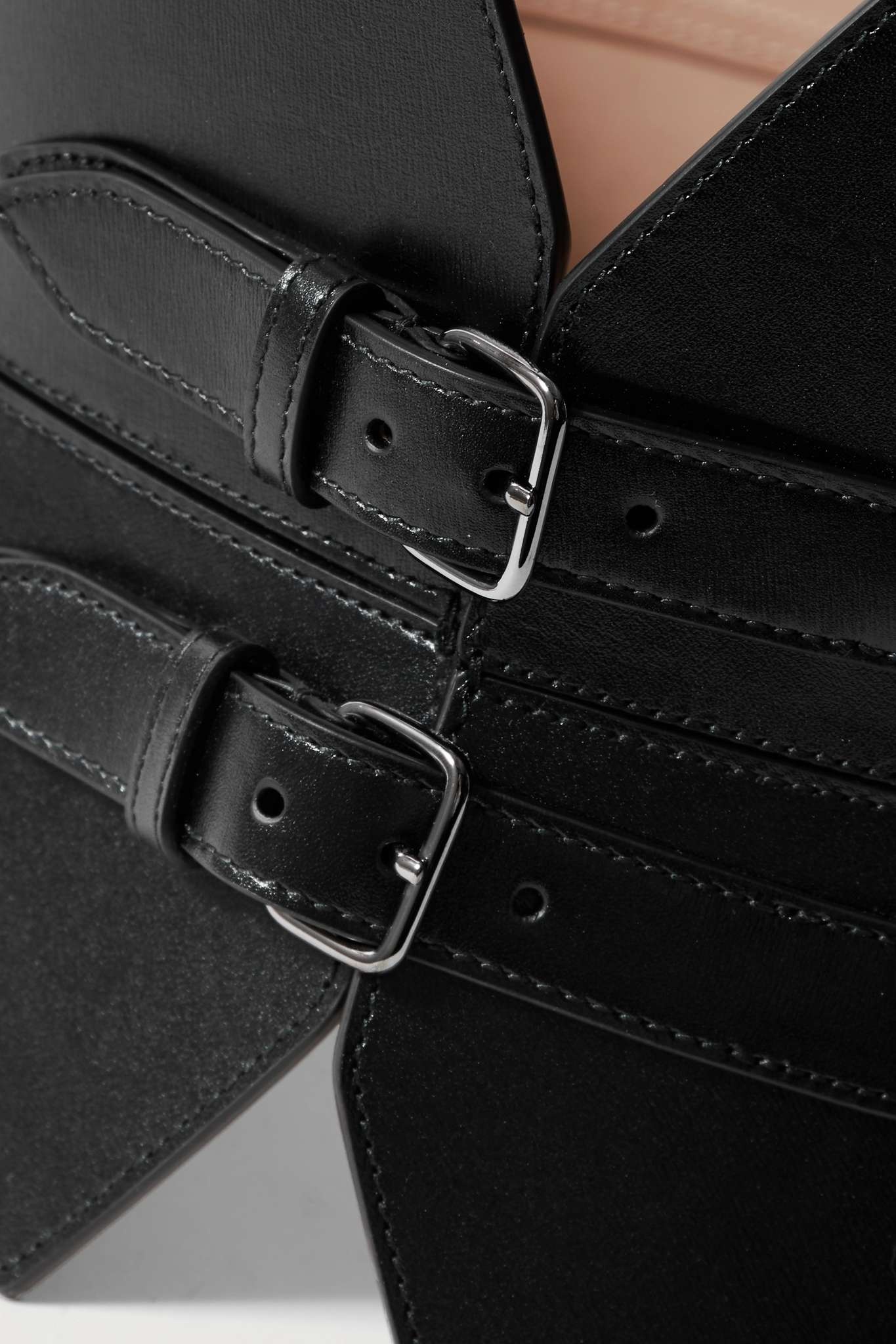 Leather waist belt - 4