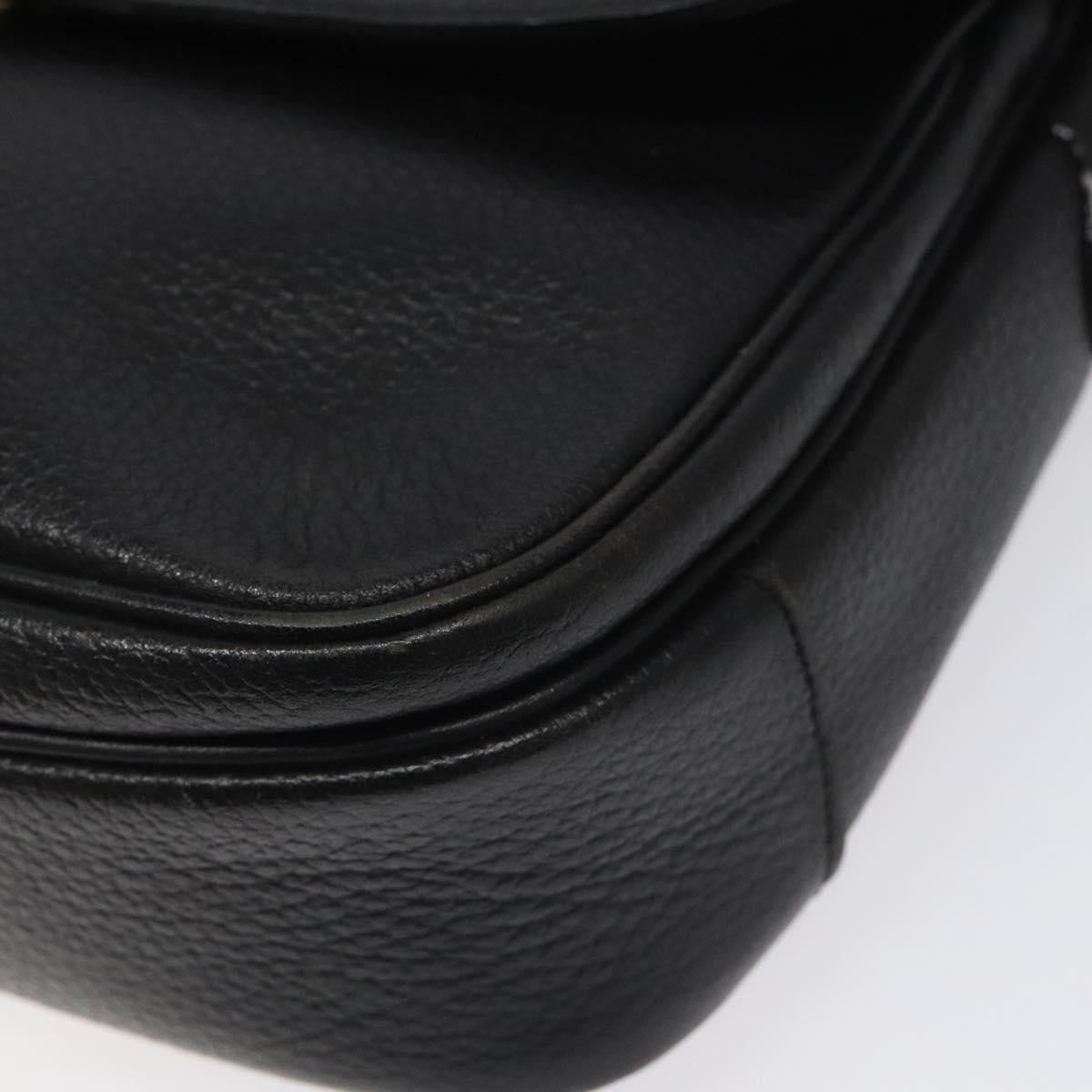 Burberry Shoulder Bag Leather Black - 10