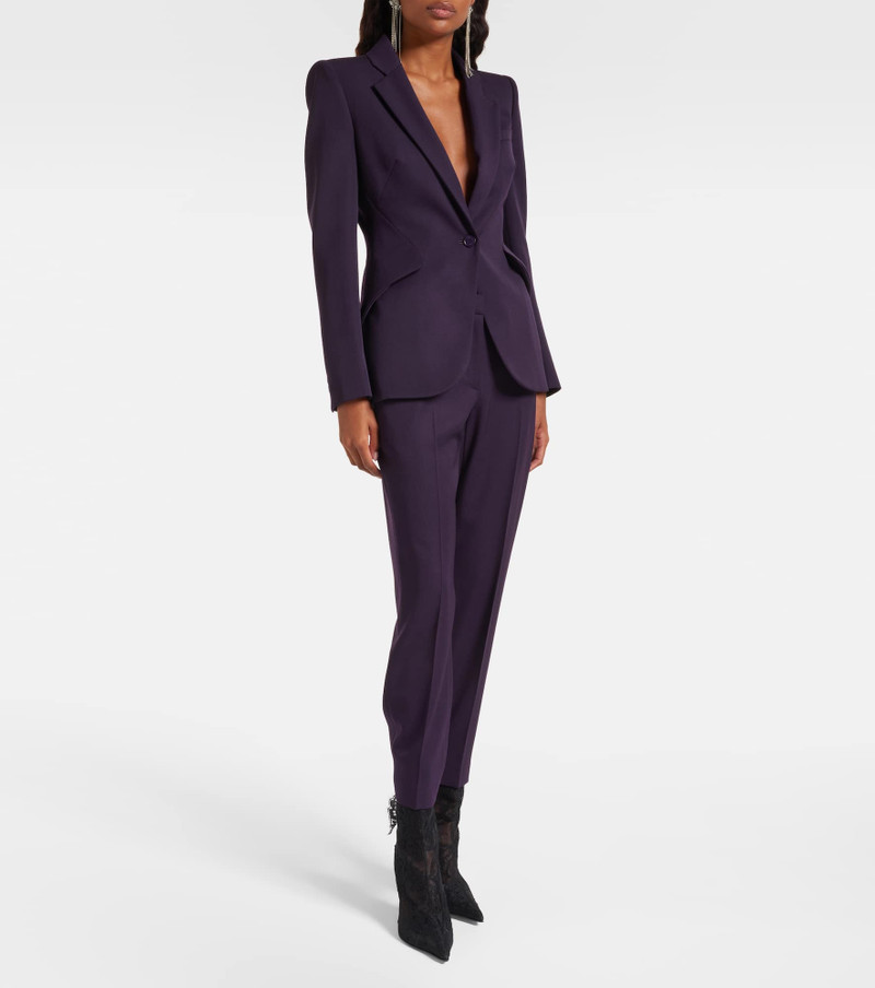 Alexander McQueen Wool slim pants outlook