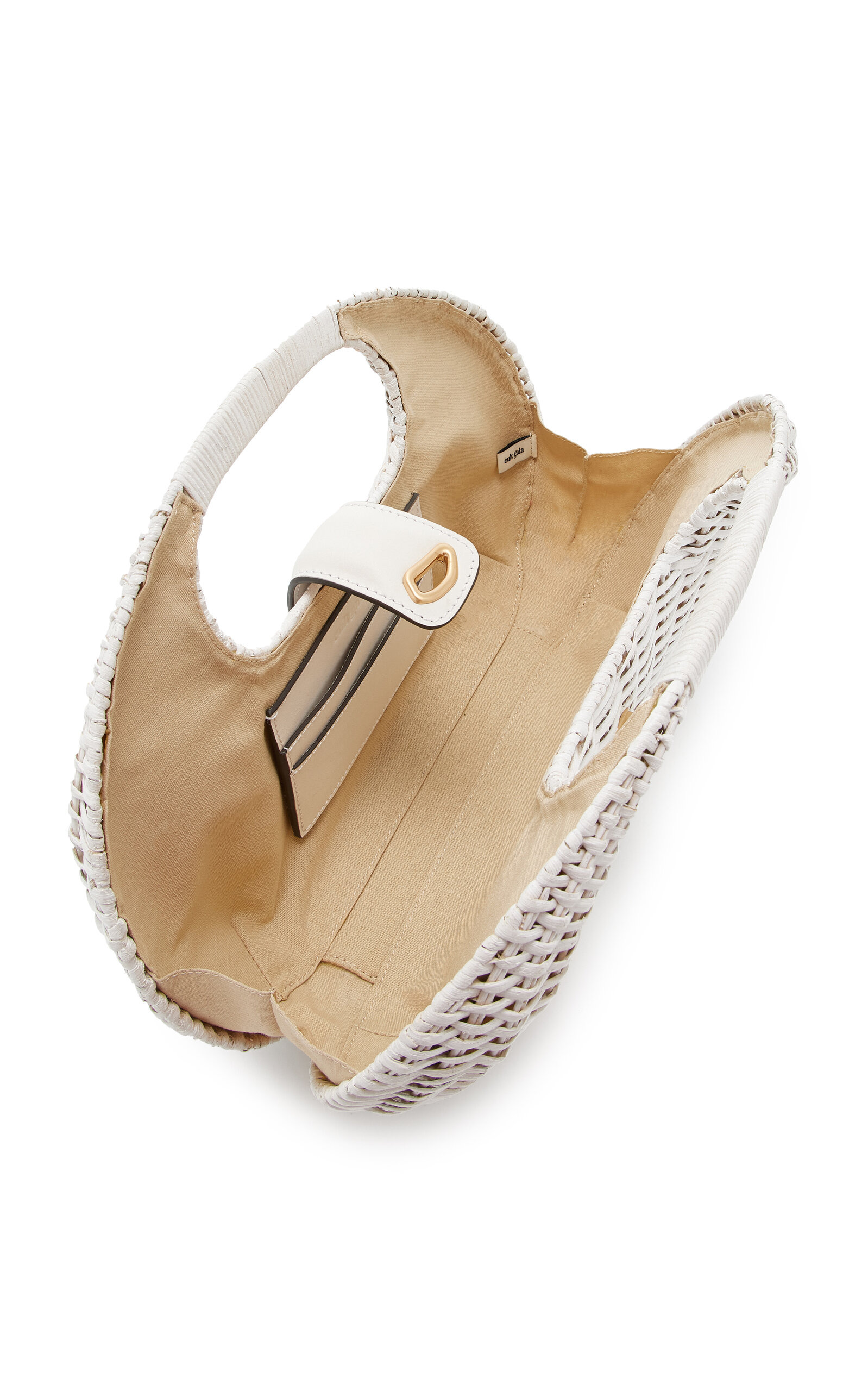 Lydia Wicker Bag white - 6