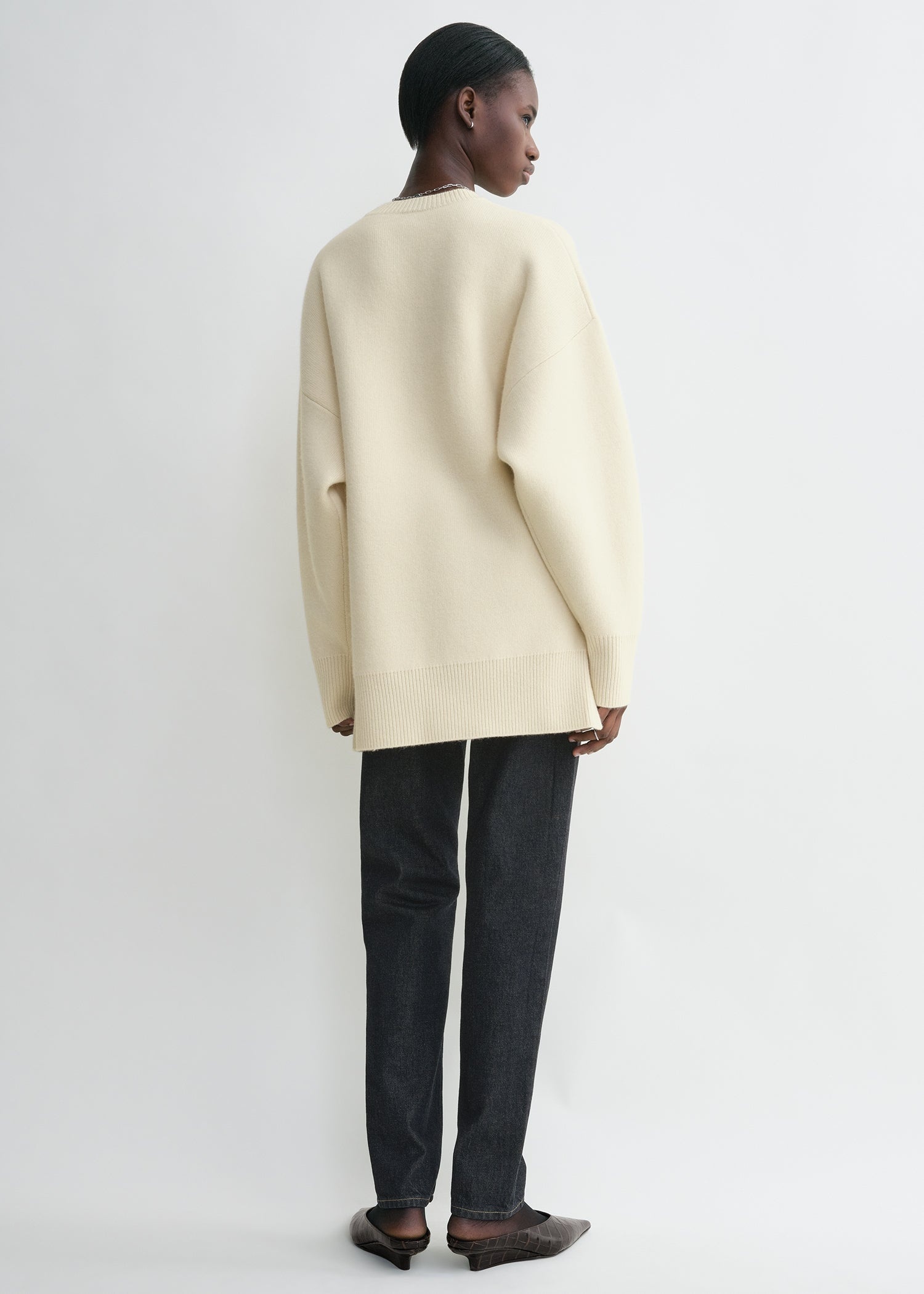 Double-knit pullover snow - 4