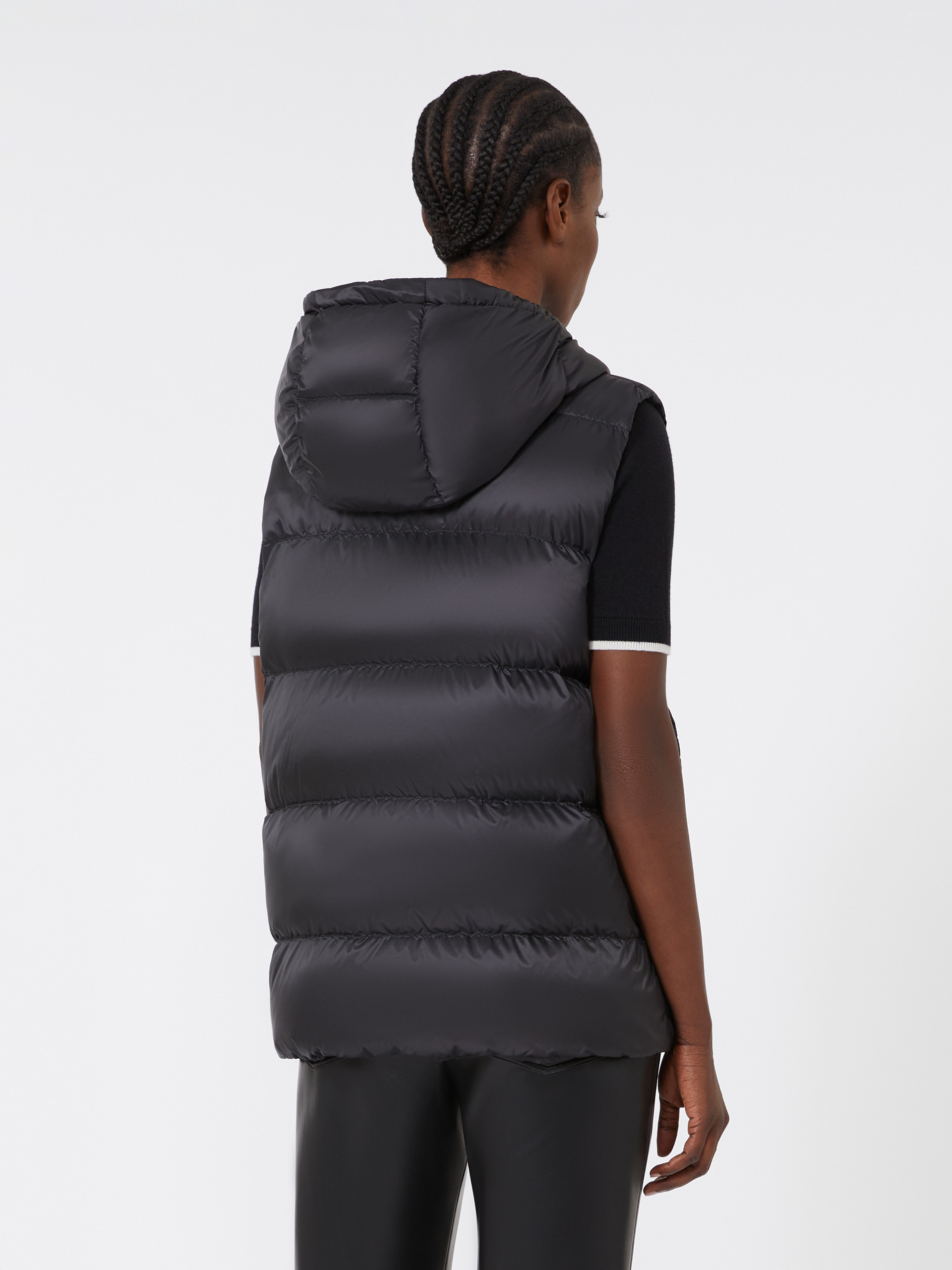 SEIVI Padded gilet in water-repellent technical fabric - 4