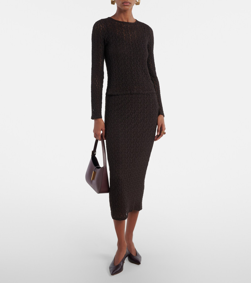 velvet Tori lace top outlook