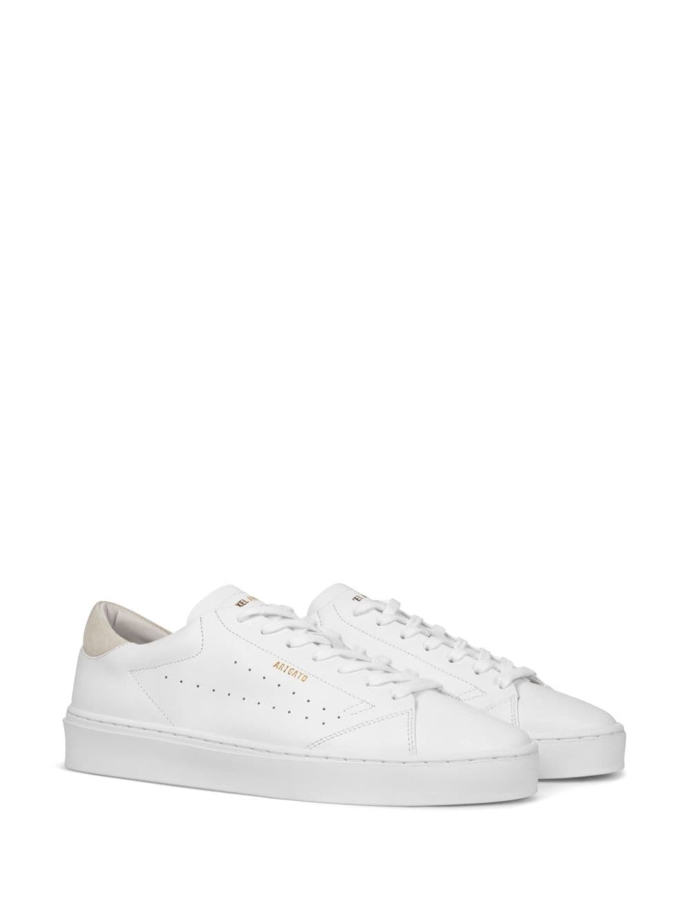 Court perforated lace-up sneakers - 2