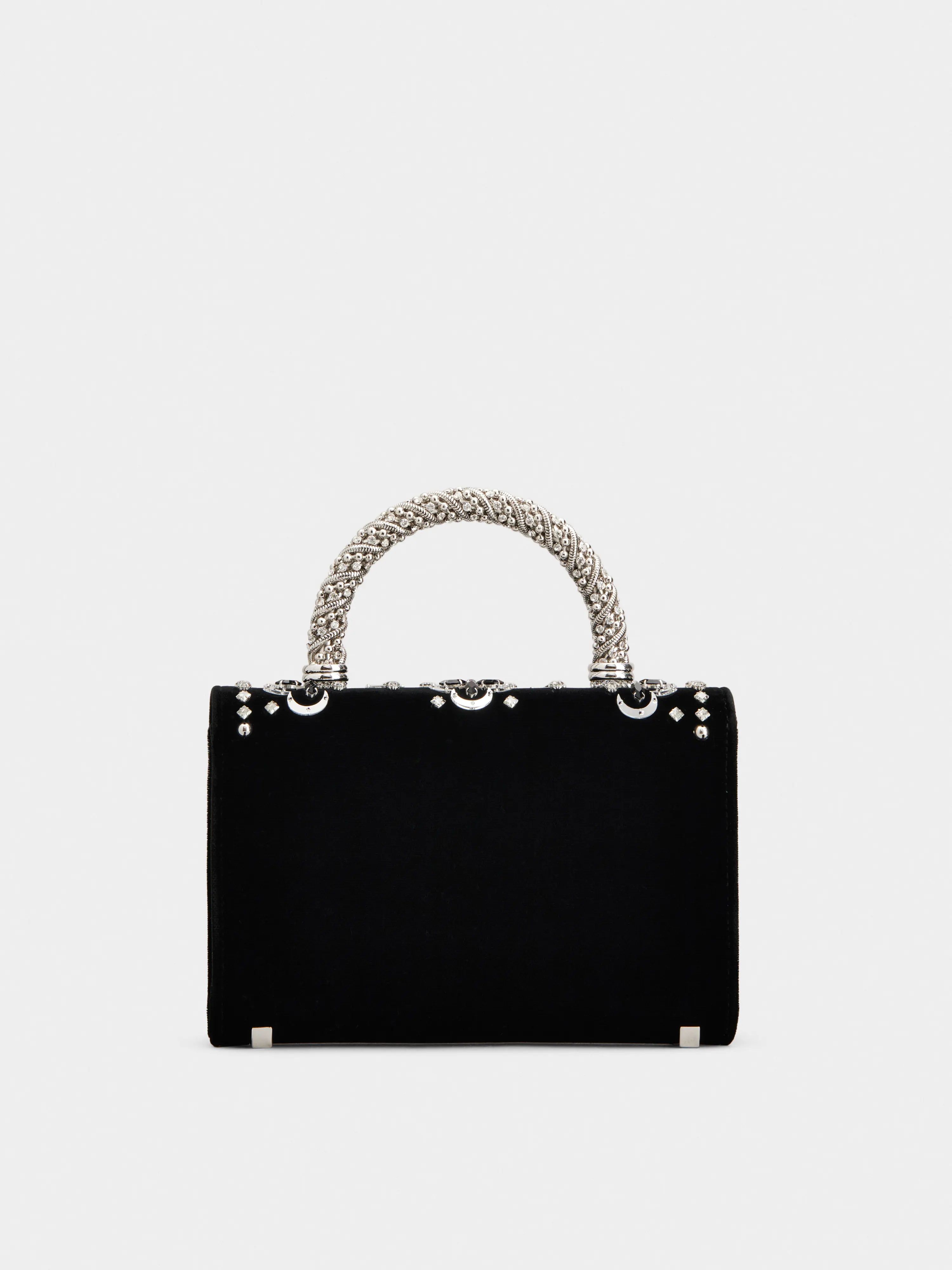 Jewel Efflorescence Mini Bag in velvet - 4